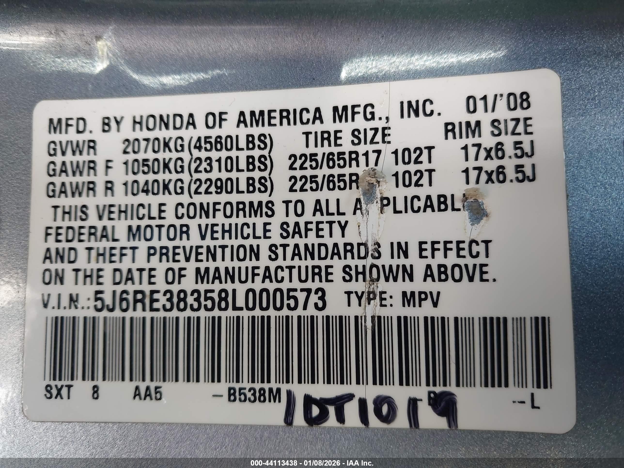 HONDA CR-V image 9