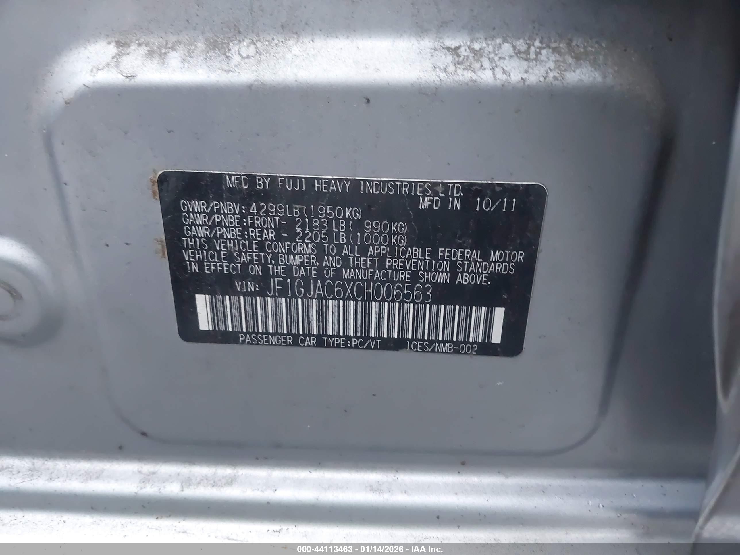 SUBARU IMPREZA image 9