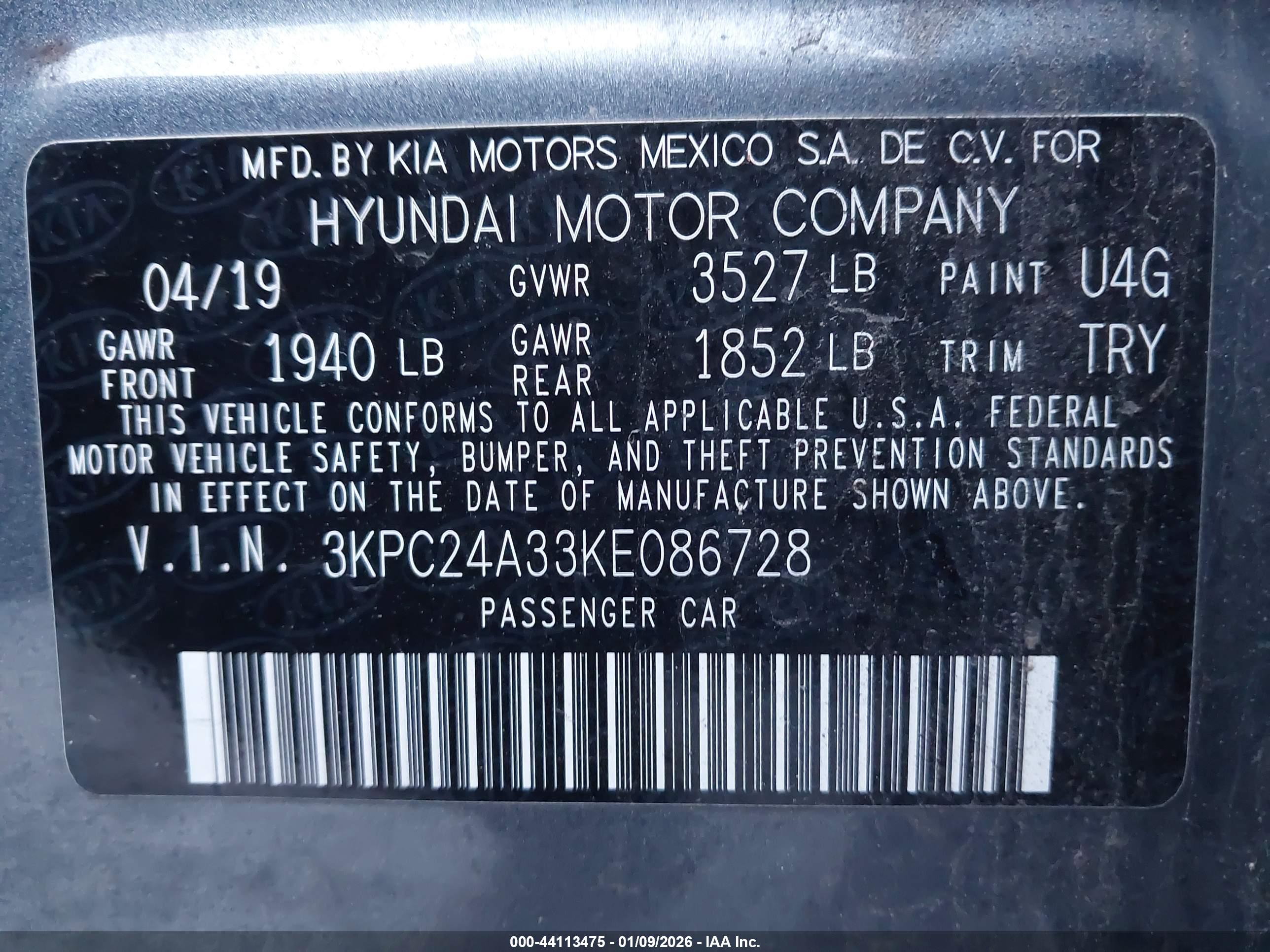 HYUNDAI ACCENT image 9