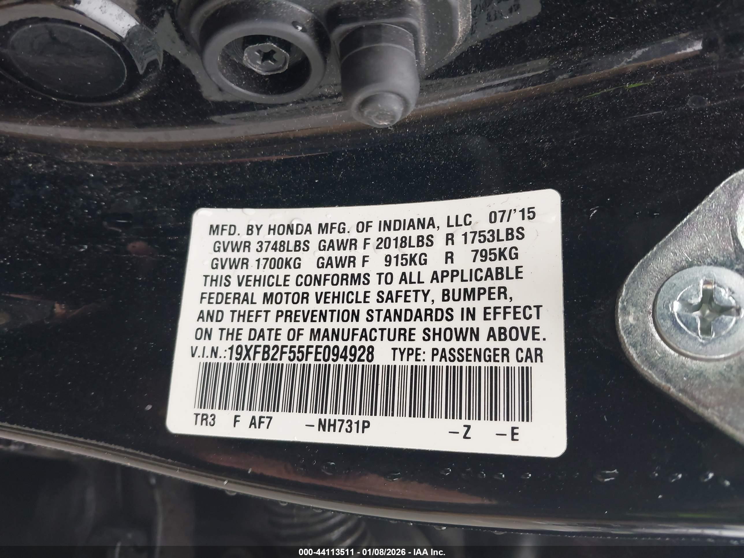 HONDA CIVIC image 9