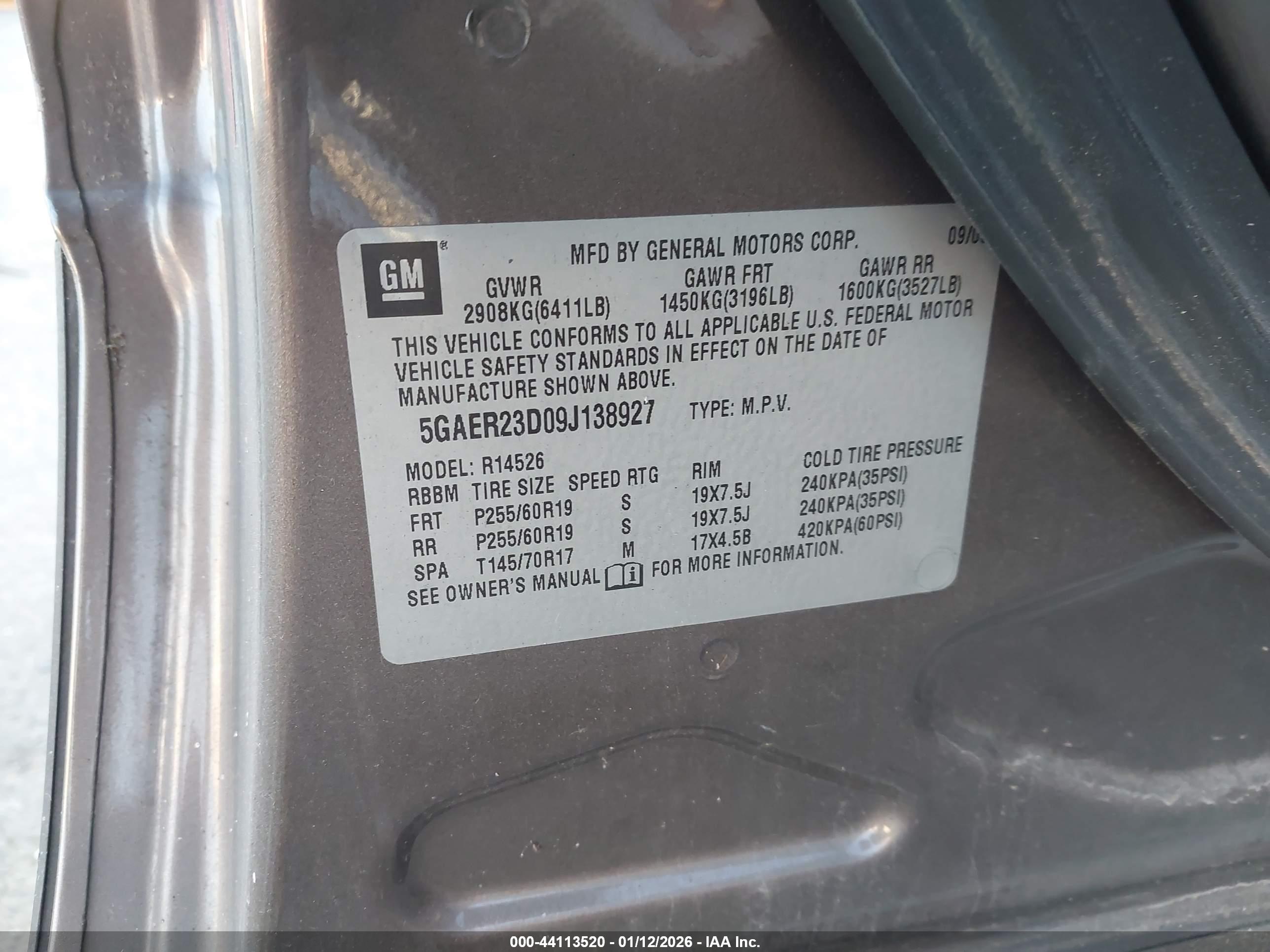 BUICK ENCLAVE image 9