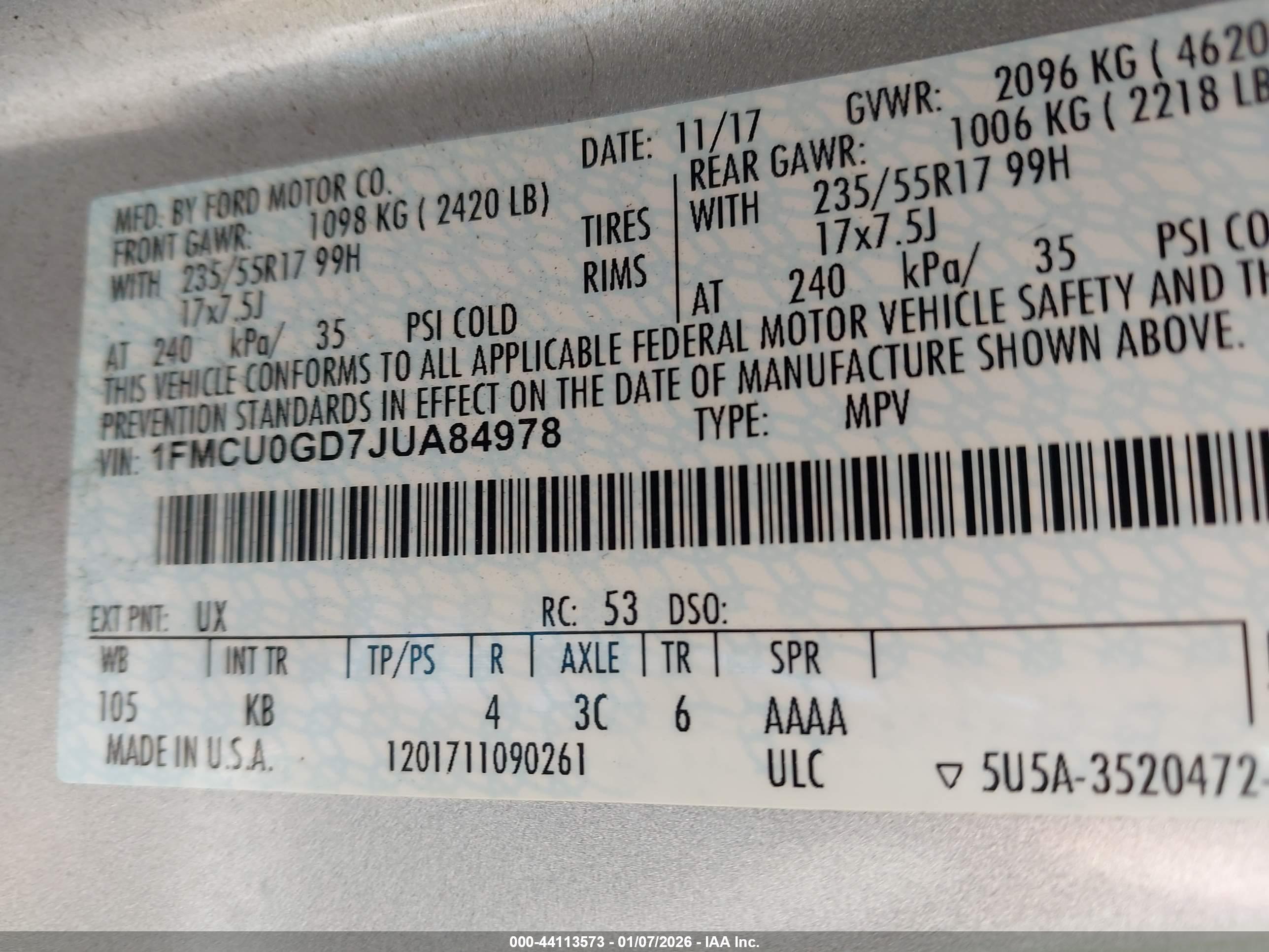 FORD ESCAPE image 9