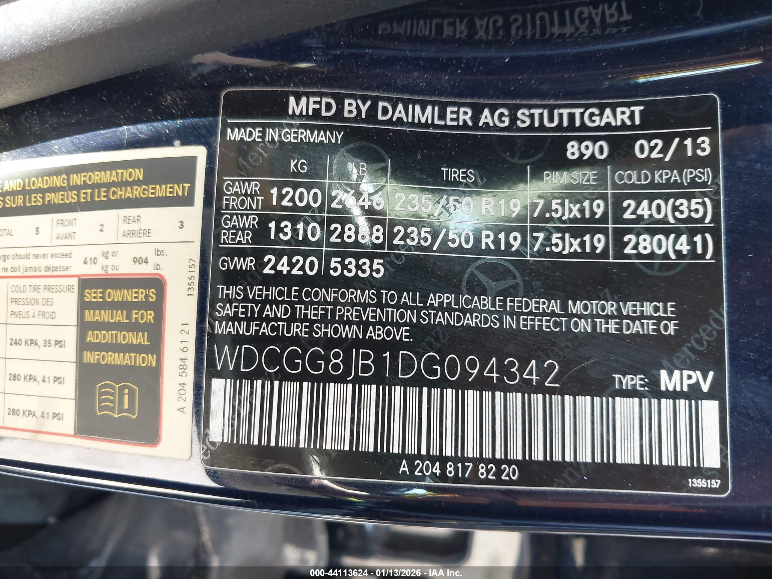 MERCEDES-BENZ GLK image 9