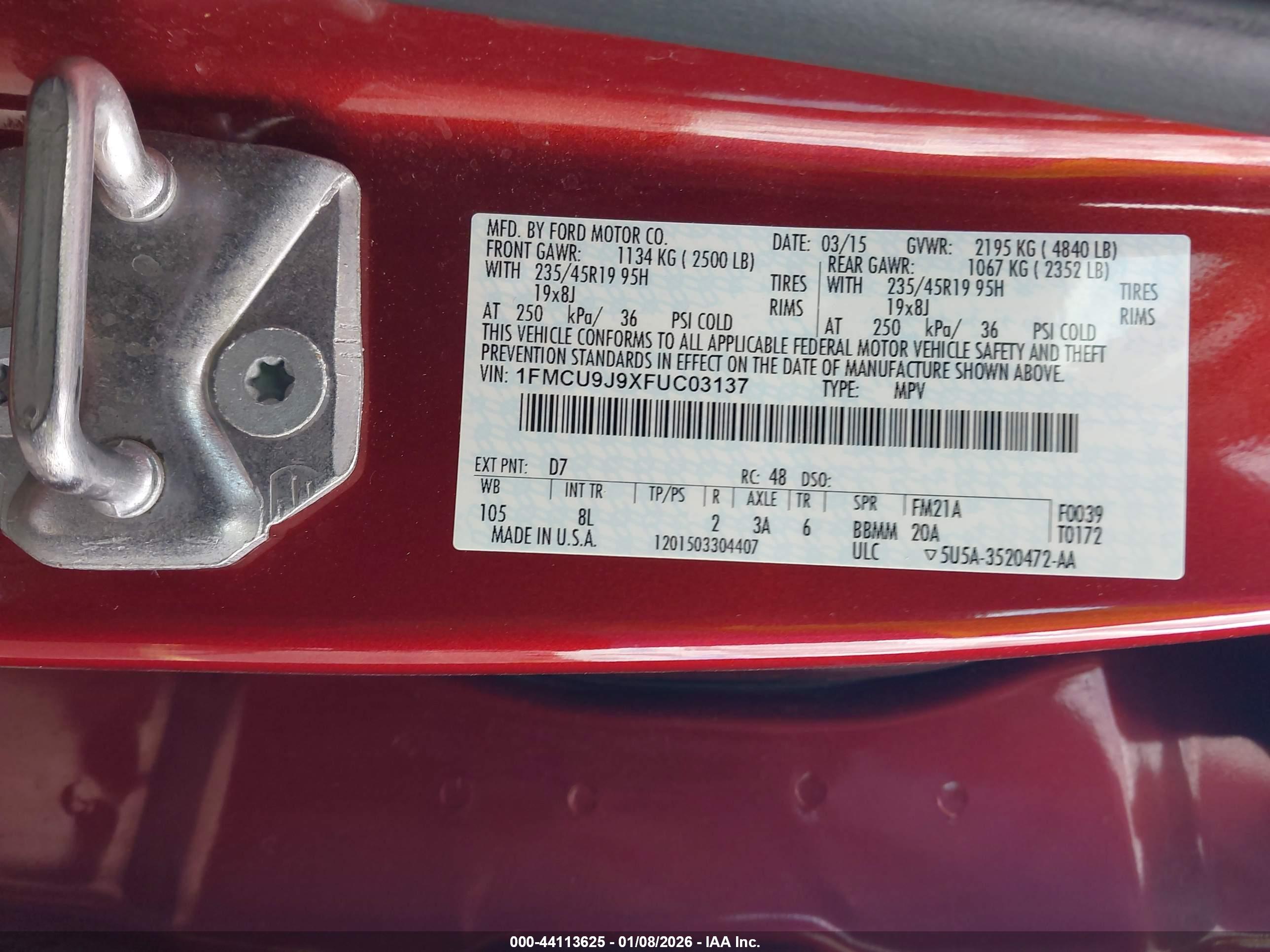 FORD ESCAPE image 9