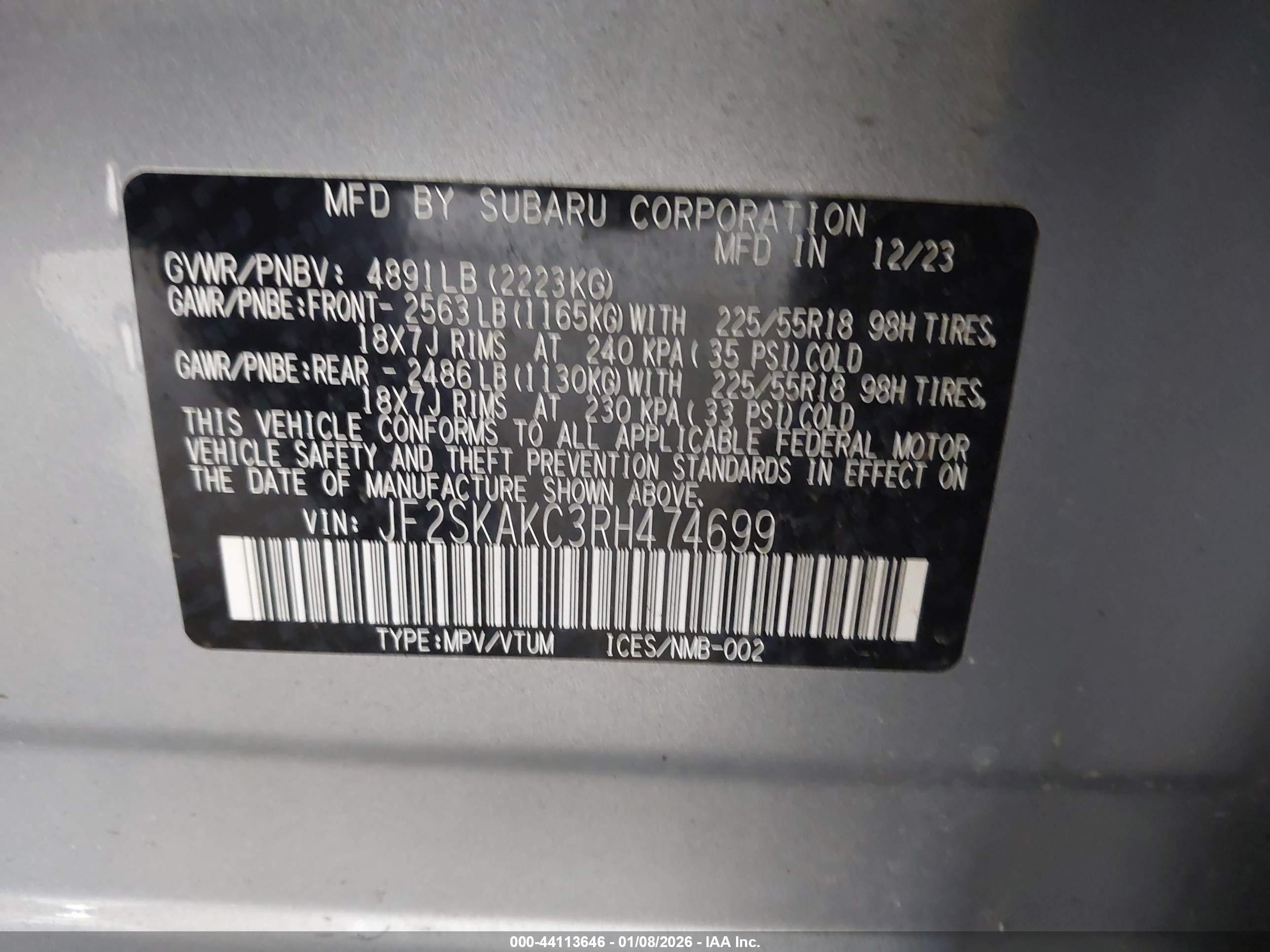 SUBARU FORESTER image 9