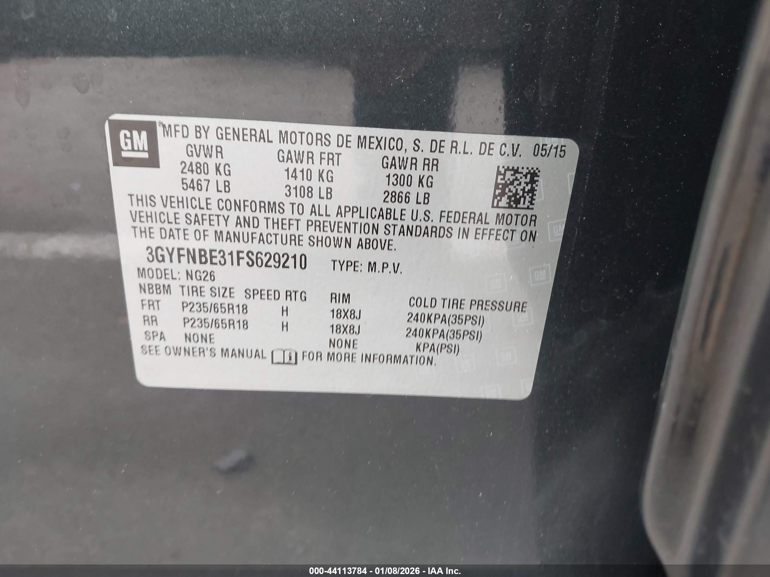 CADILLAC SRX image 9