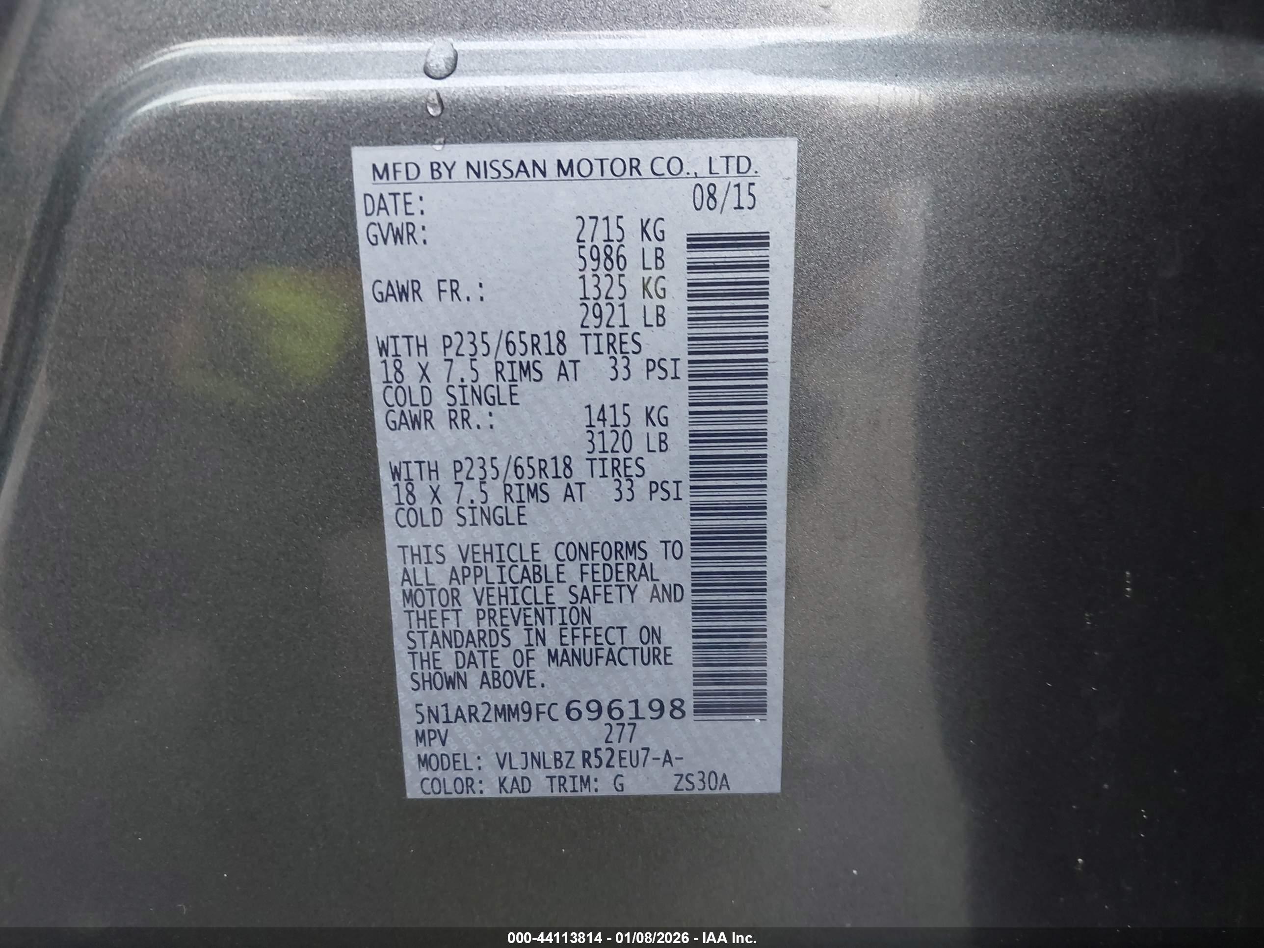 NISSAN PATHFINDER image 9