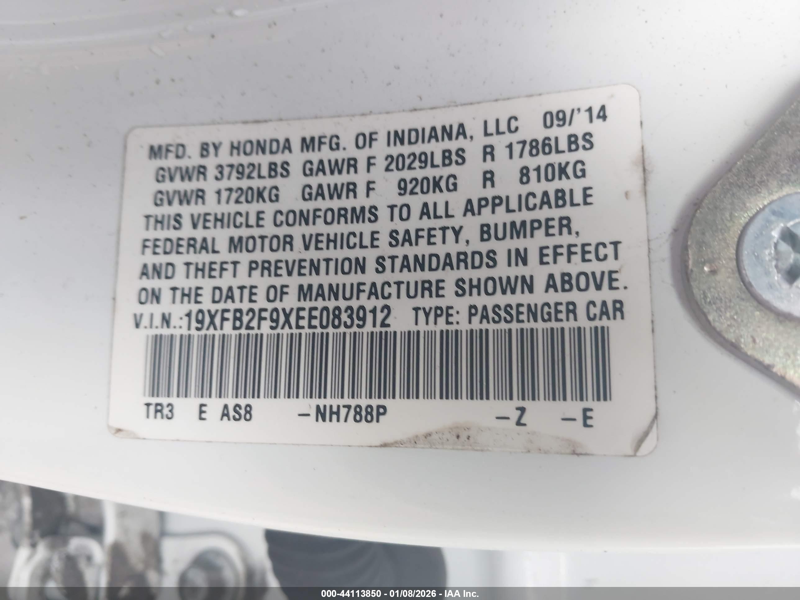 HONDA CIVIC image 9