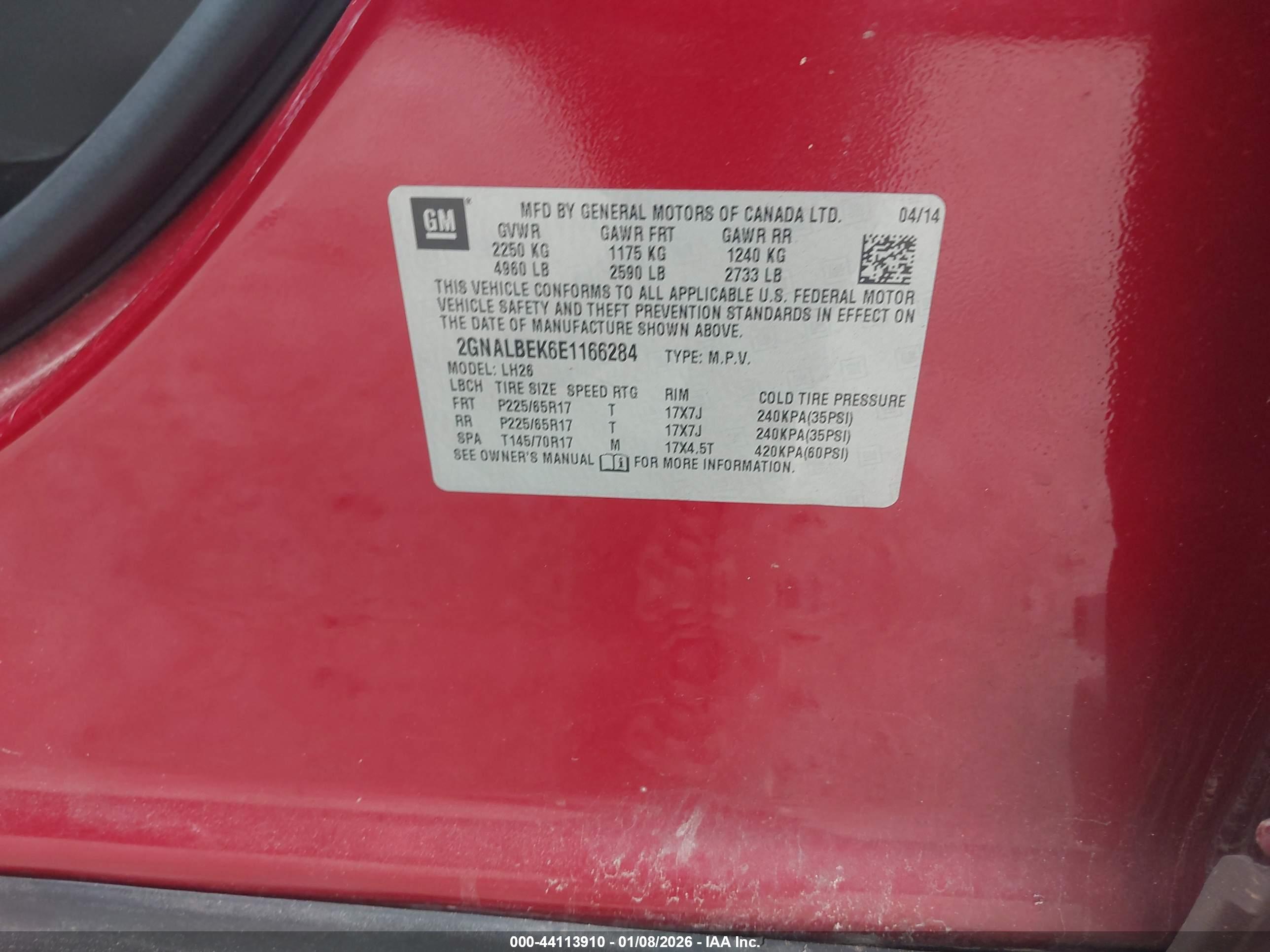 CHEVROLET EQUINOX image 9