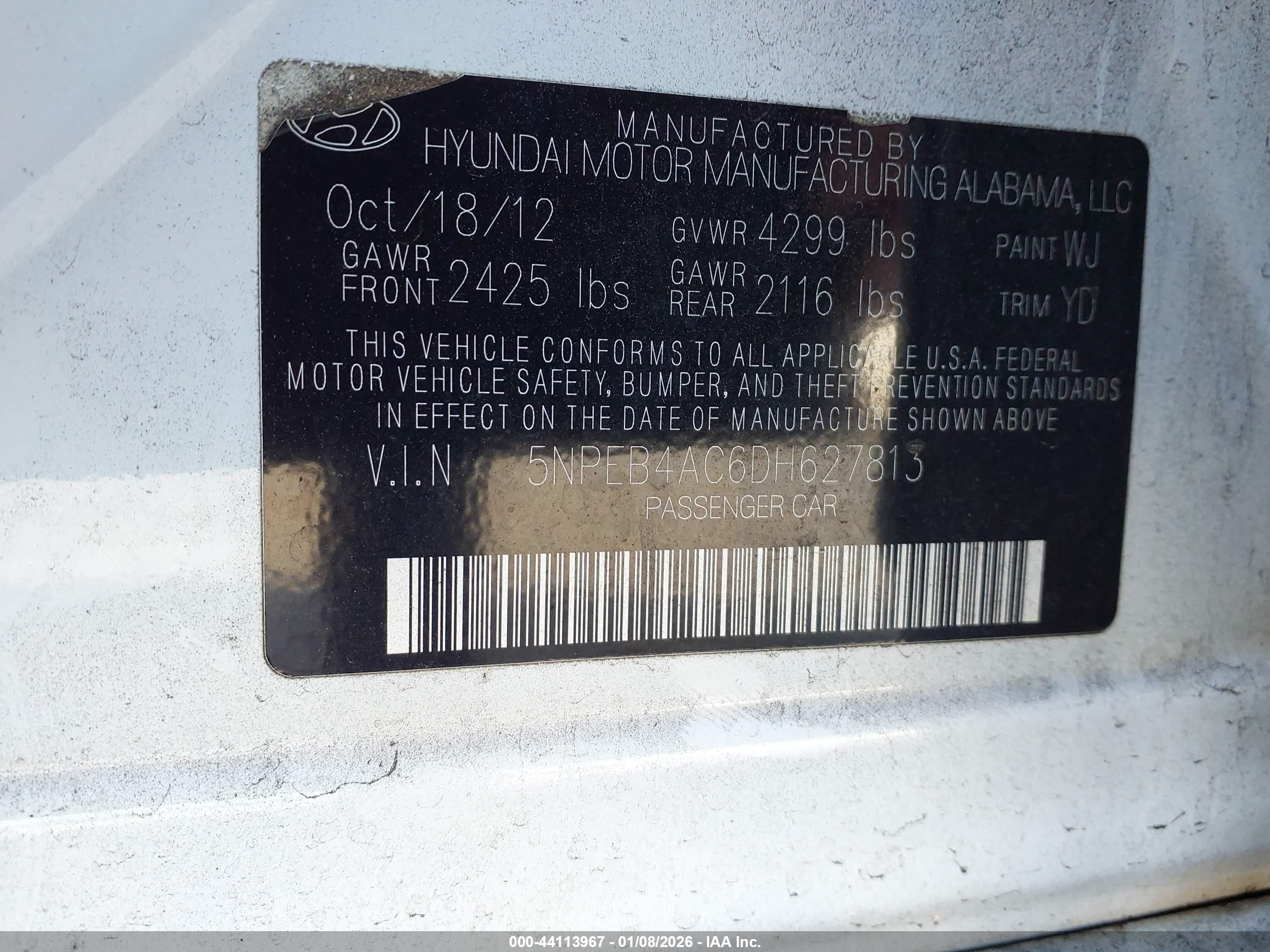 HYUNDAI SONATA image 9