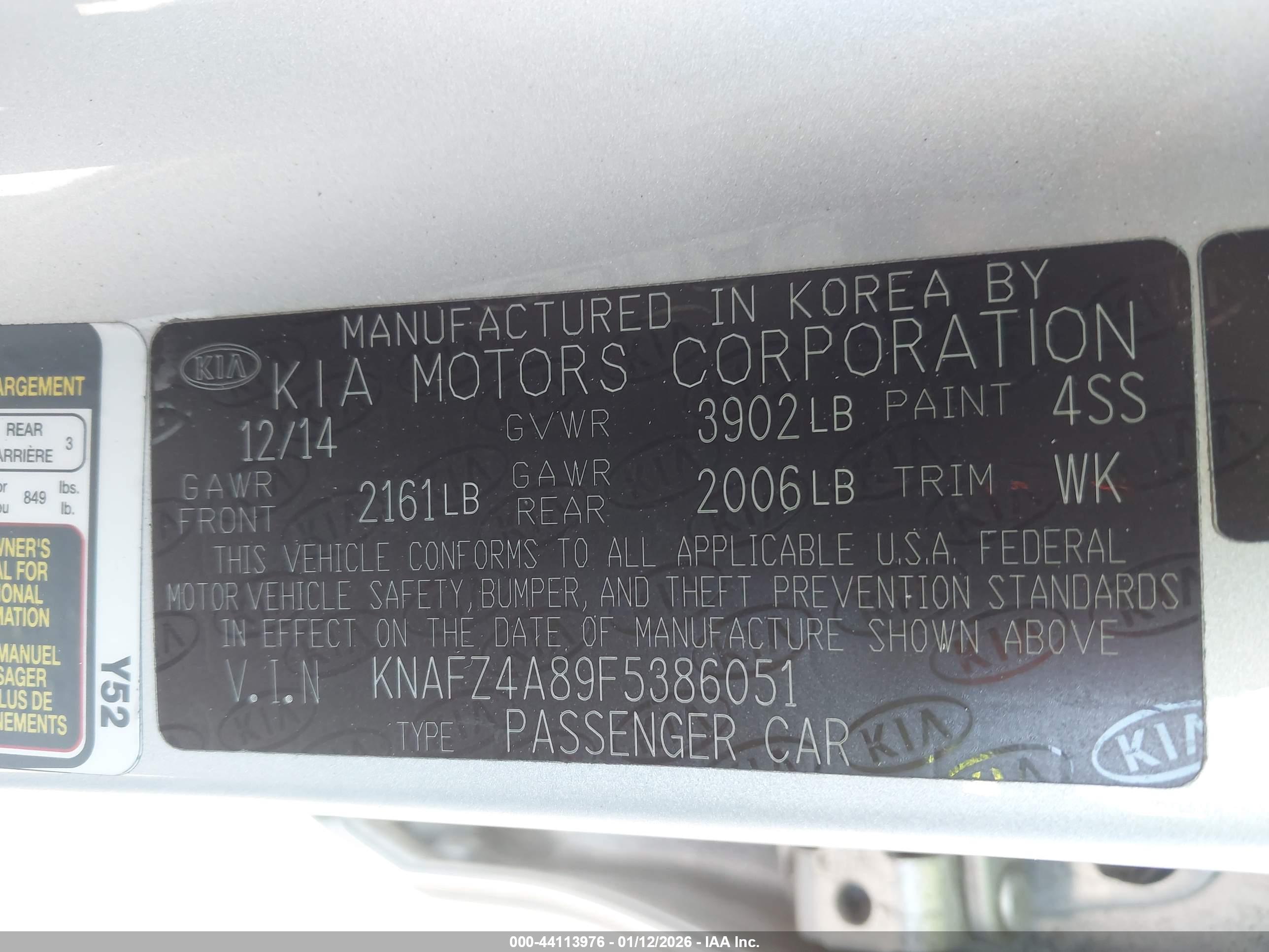 KIA FORTE image 9