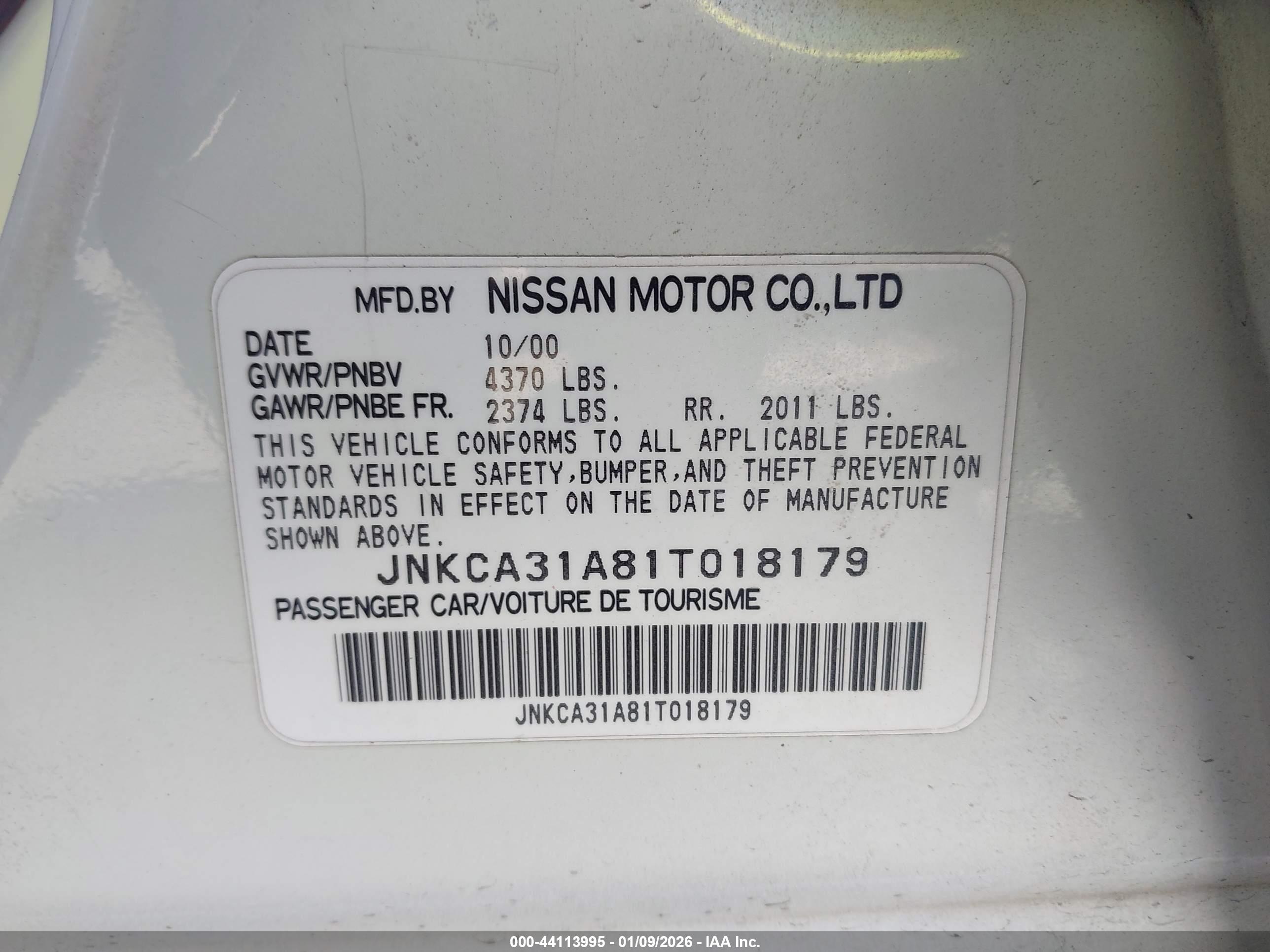 INFINITI I30 image 9