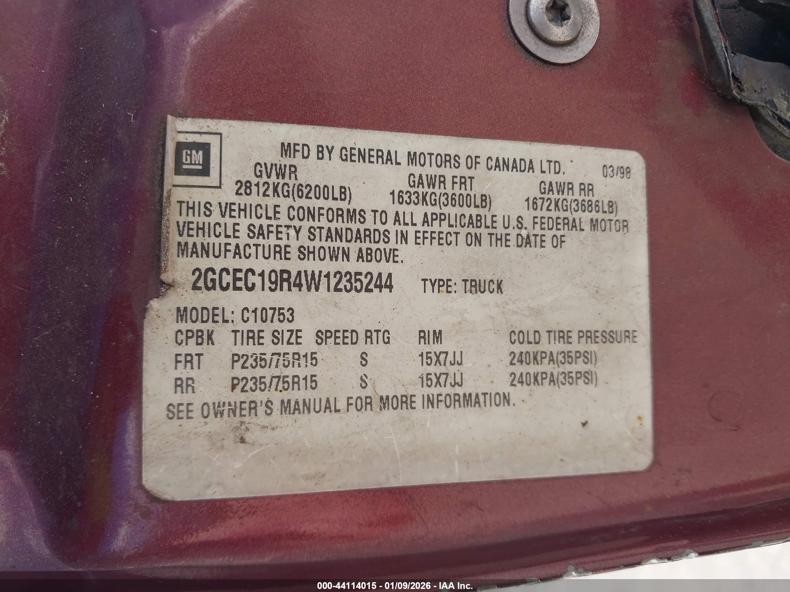 CHEVROLET C1500 image 9