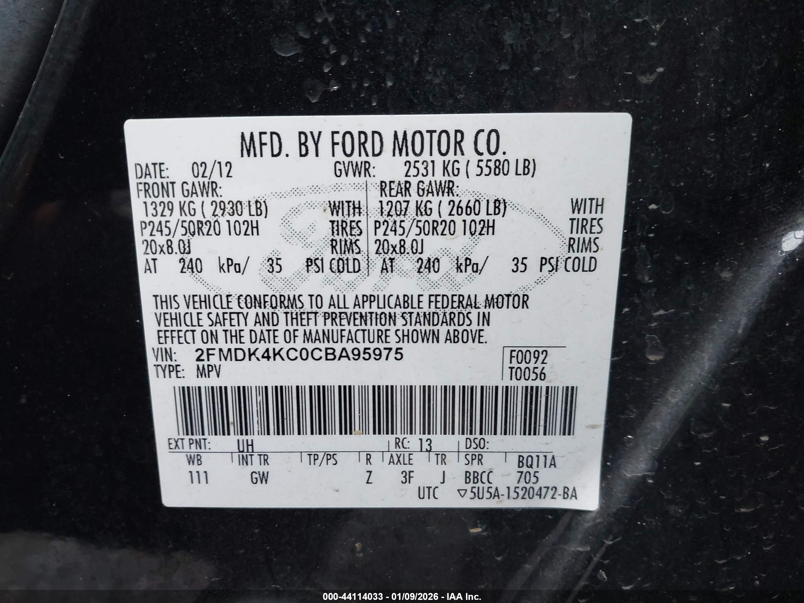 FORD EDGE image 9