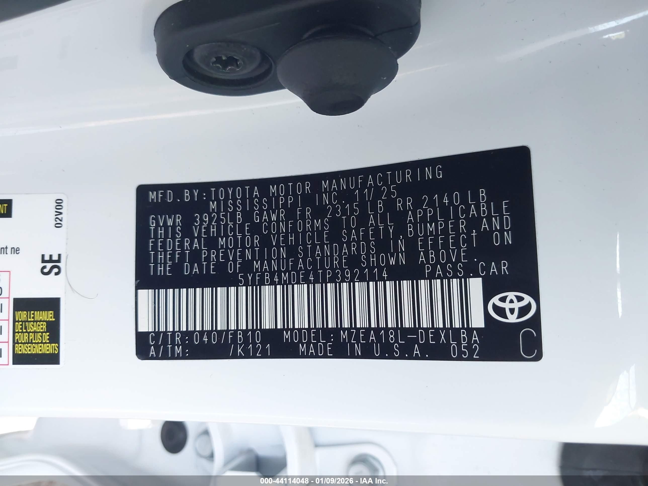 TOYOTA COROLLA image 9