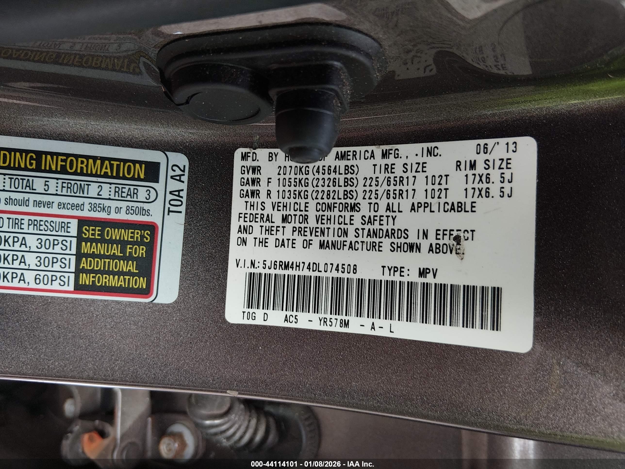 HONDA CR-V image 9