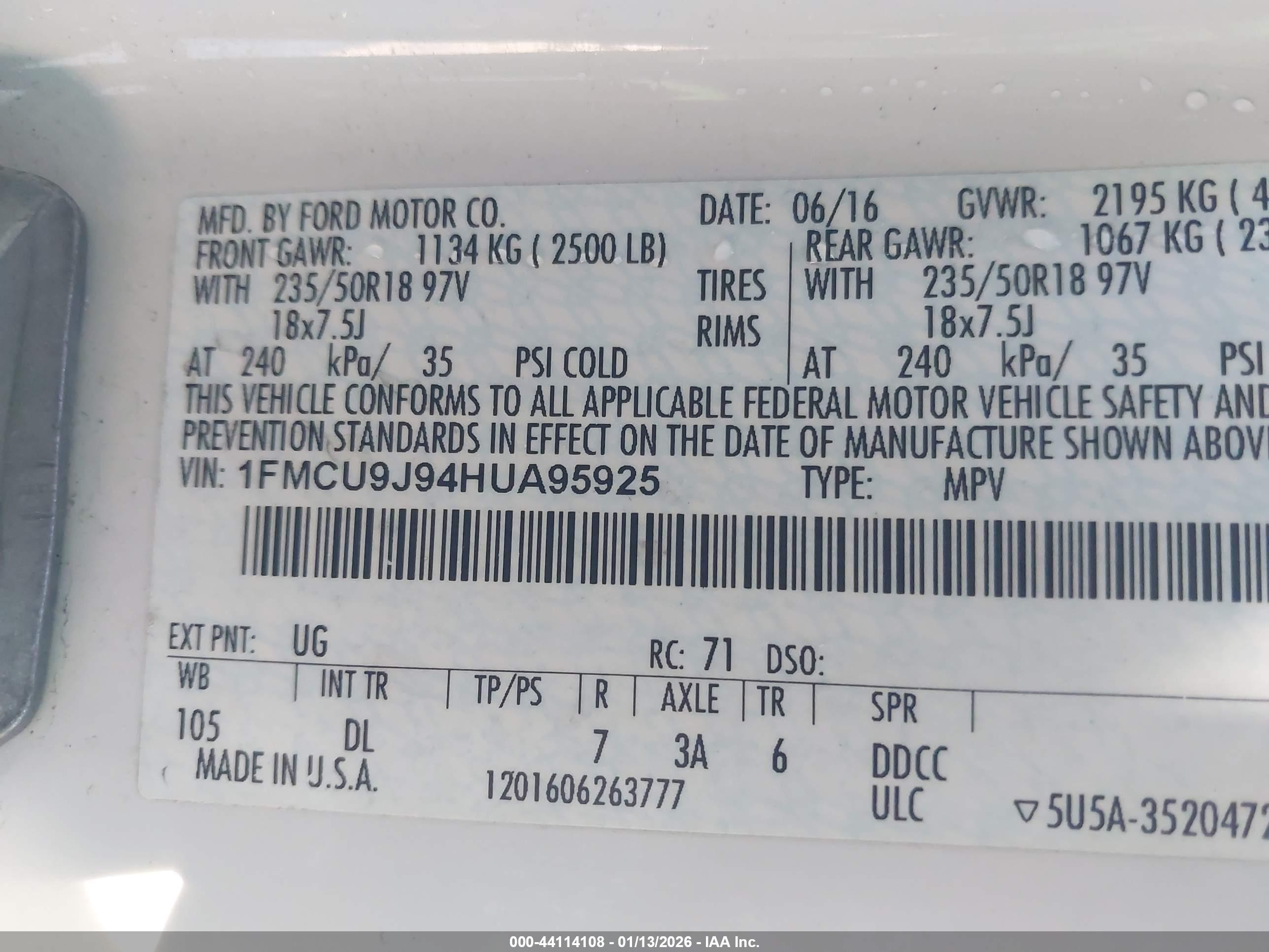 FORD ESCAPE image 9