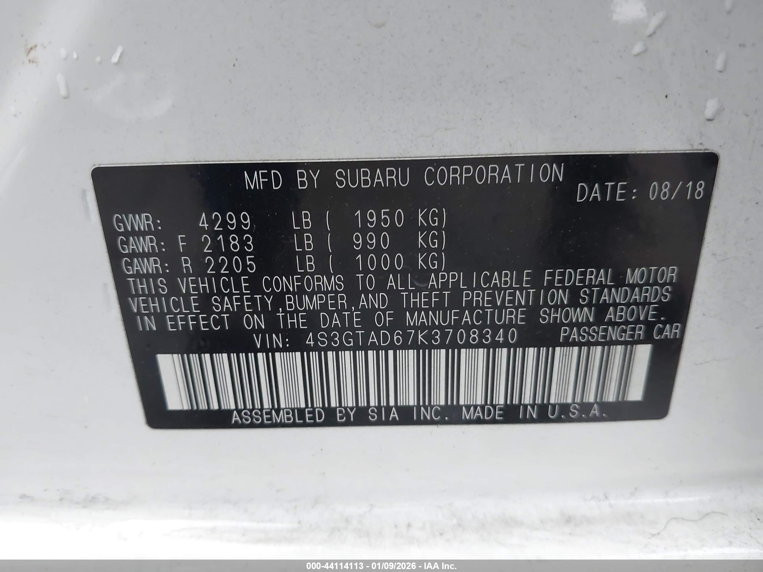 SUBARU IMPREZA image 9