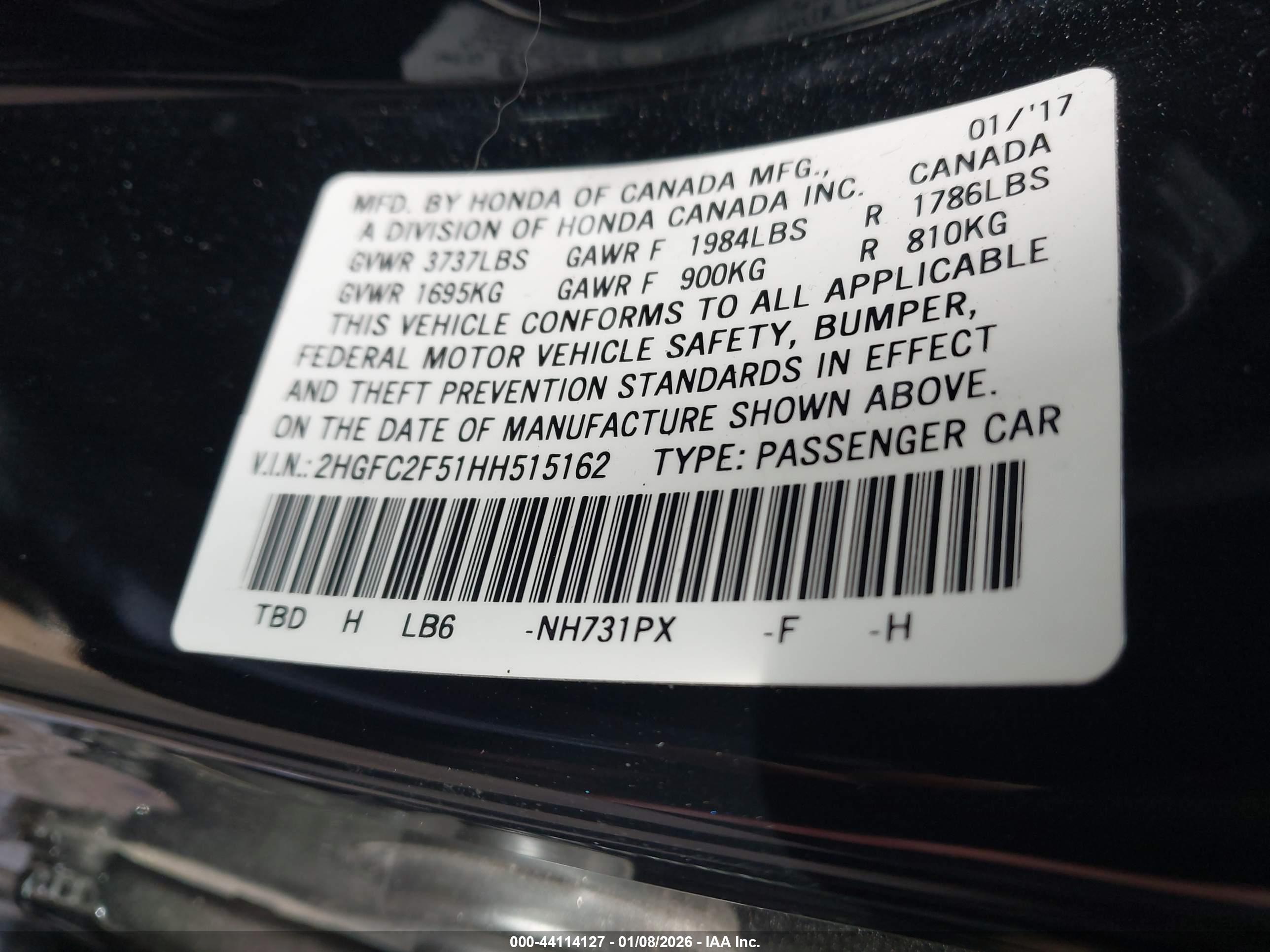 HONDA CIVIC image 9