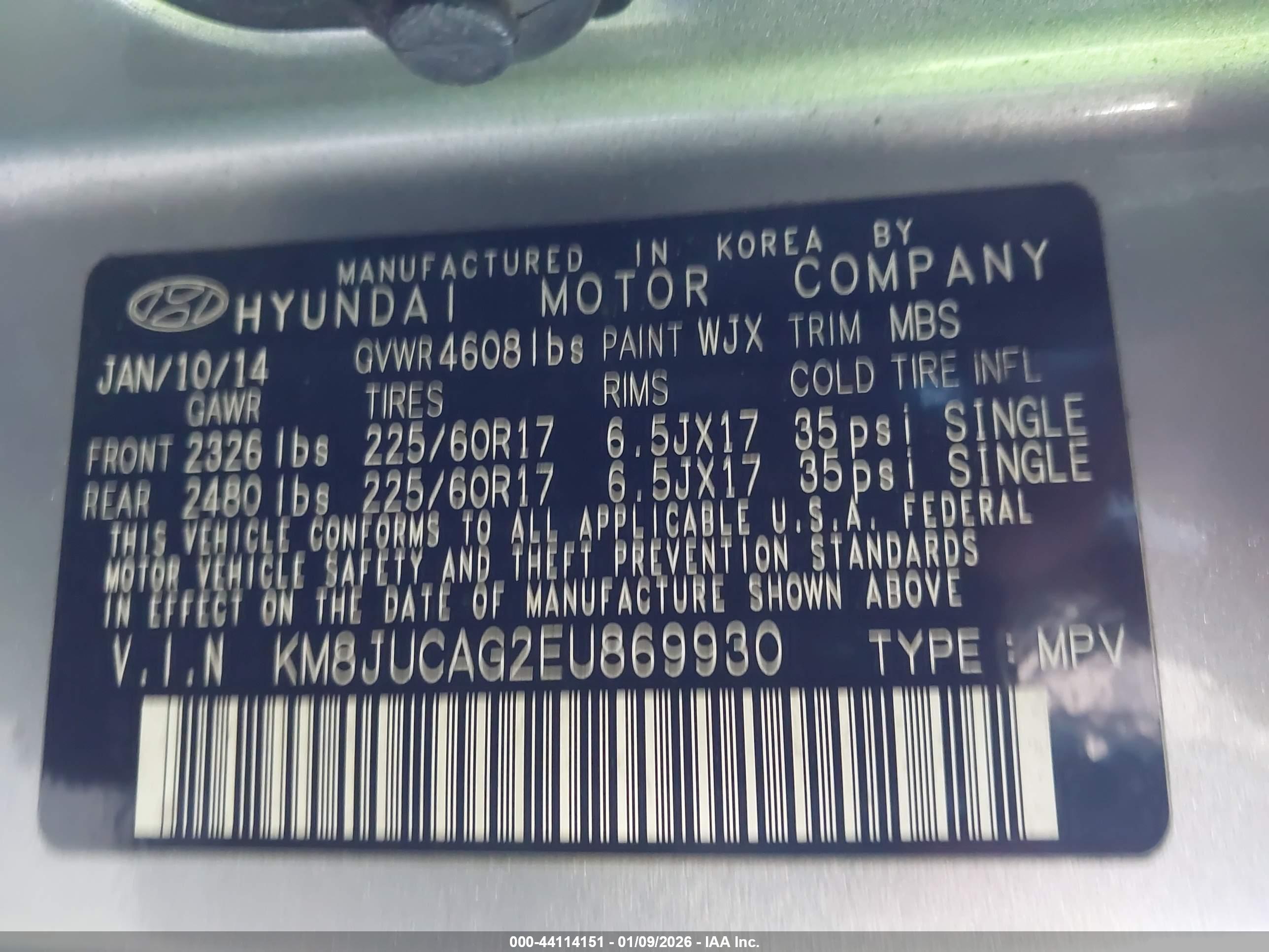 HYUNDAI TUCSON image 9