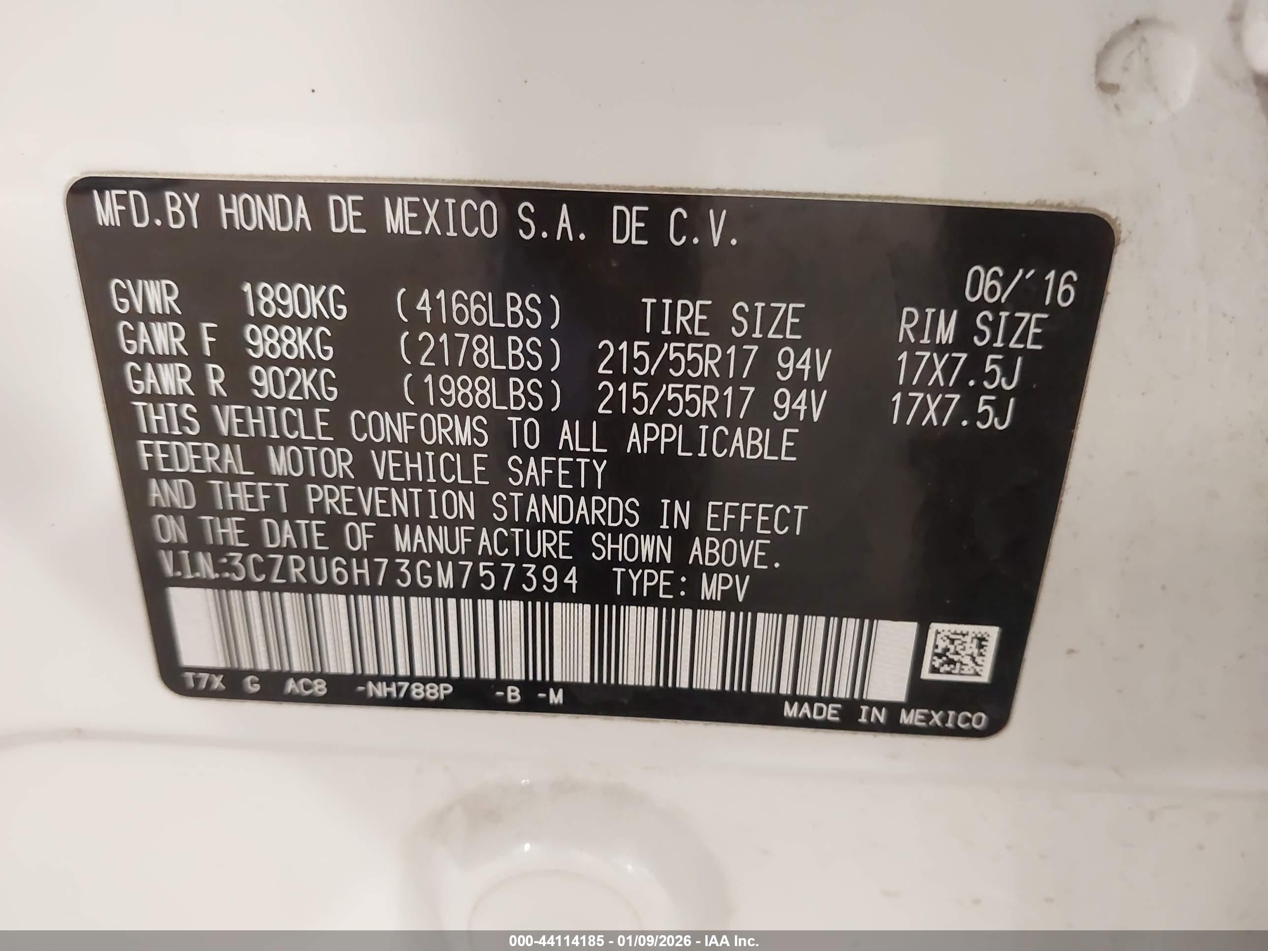 HONDA HR-V image 9