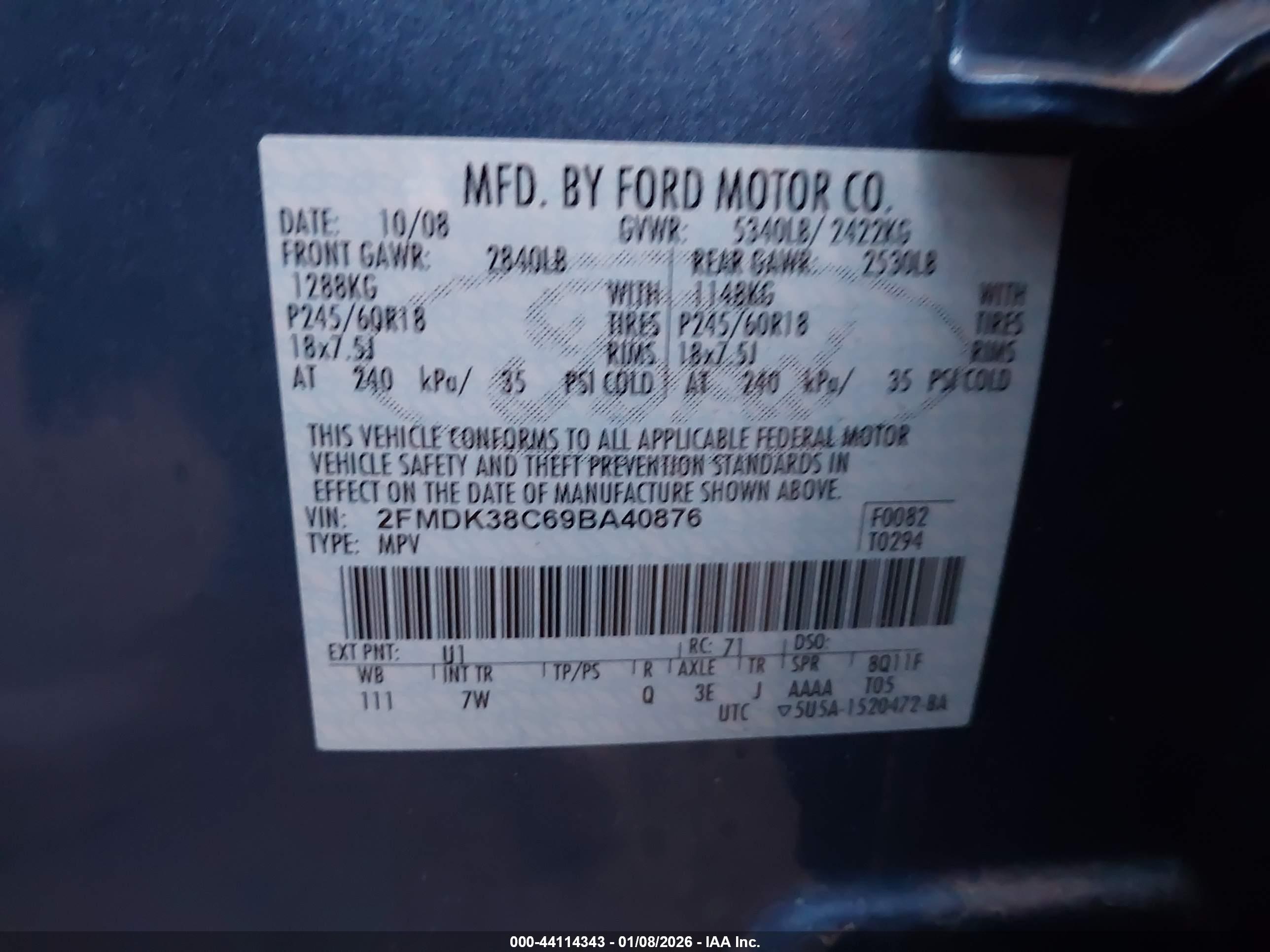 FORD EDGE image 9