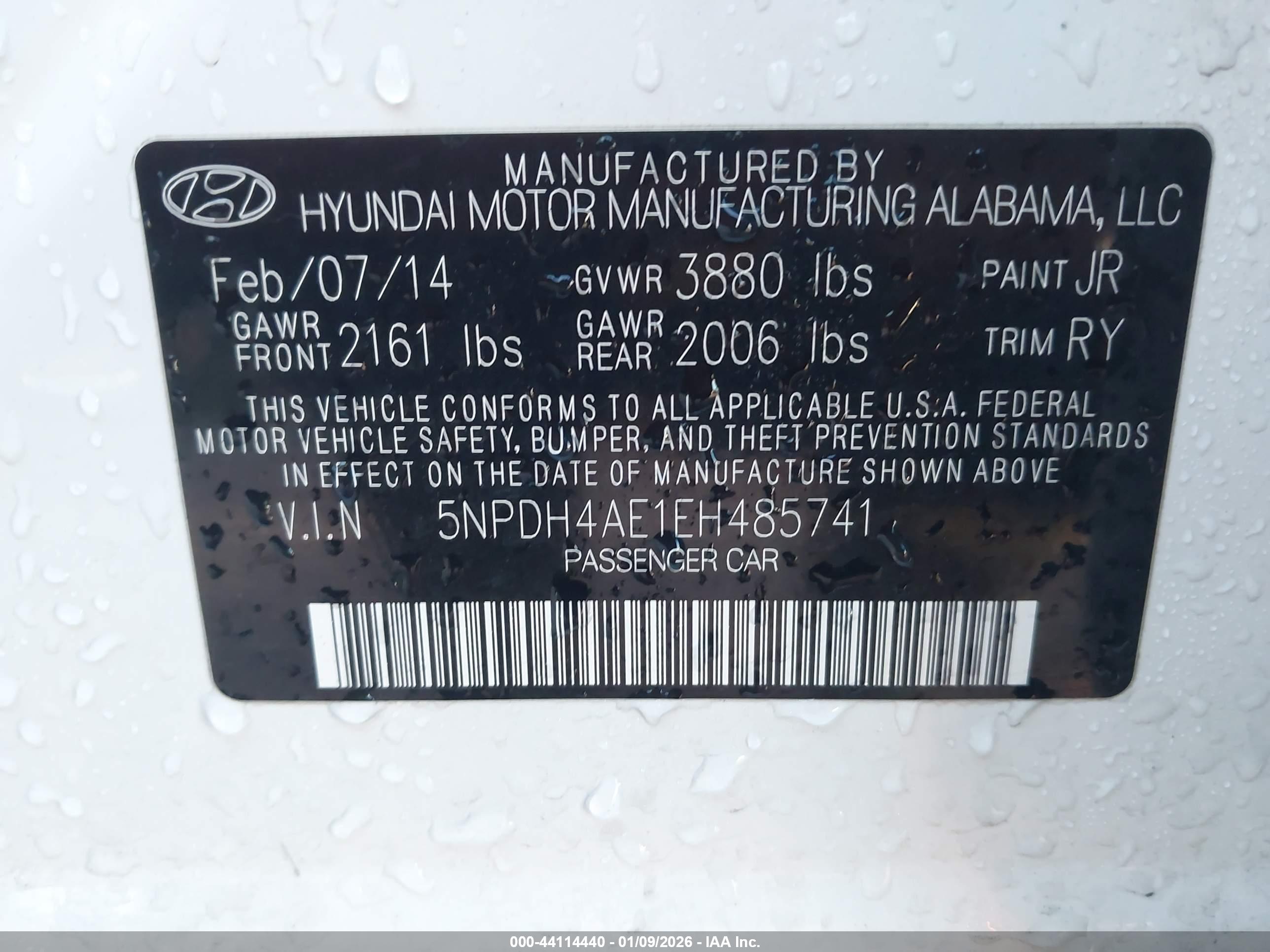 HYUNDAI ELANTRA image 9