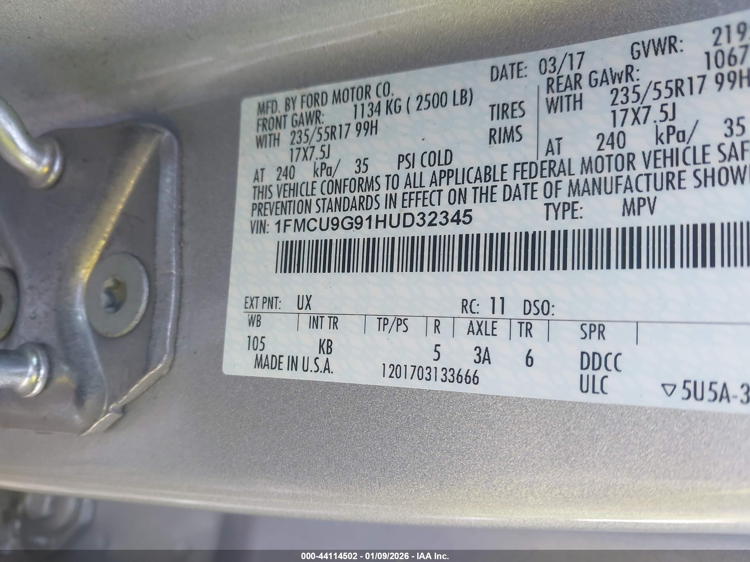 FORD ESCAPE image 9