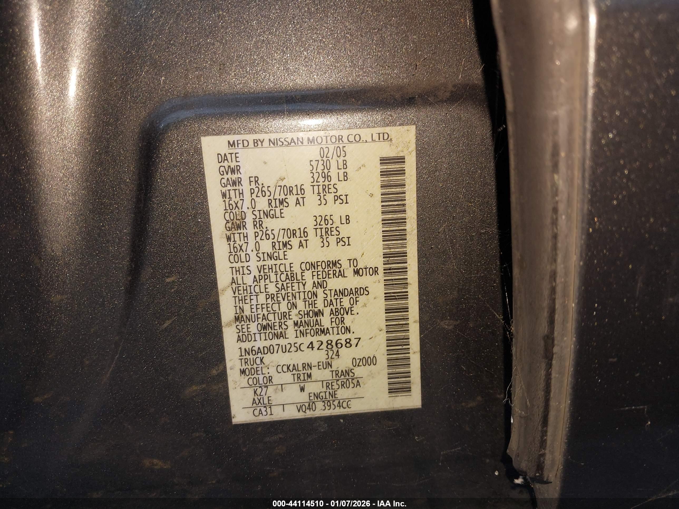 NISSAN FRONTIER image 9