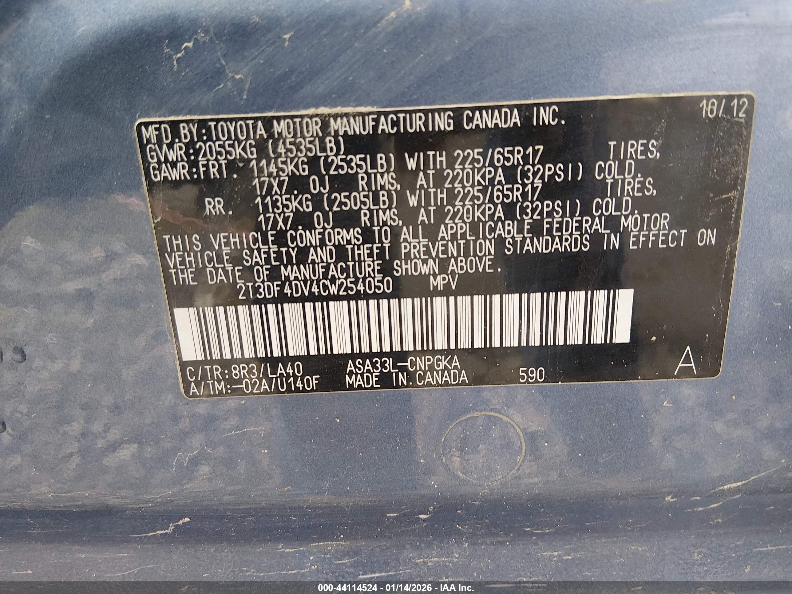TOYOTA RAV4 image 9
