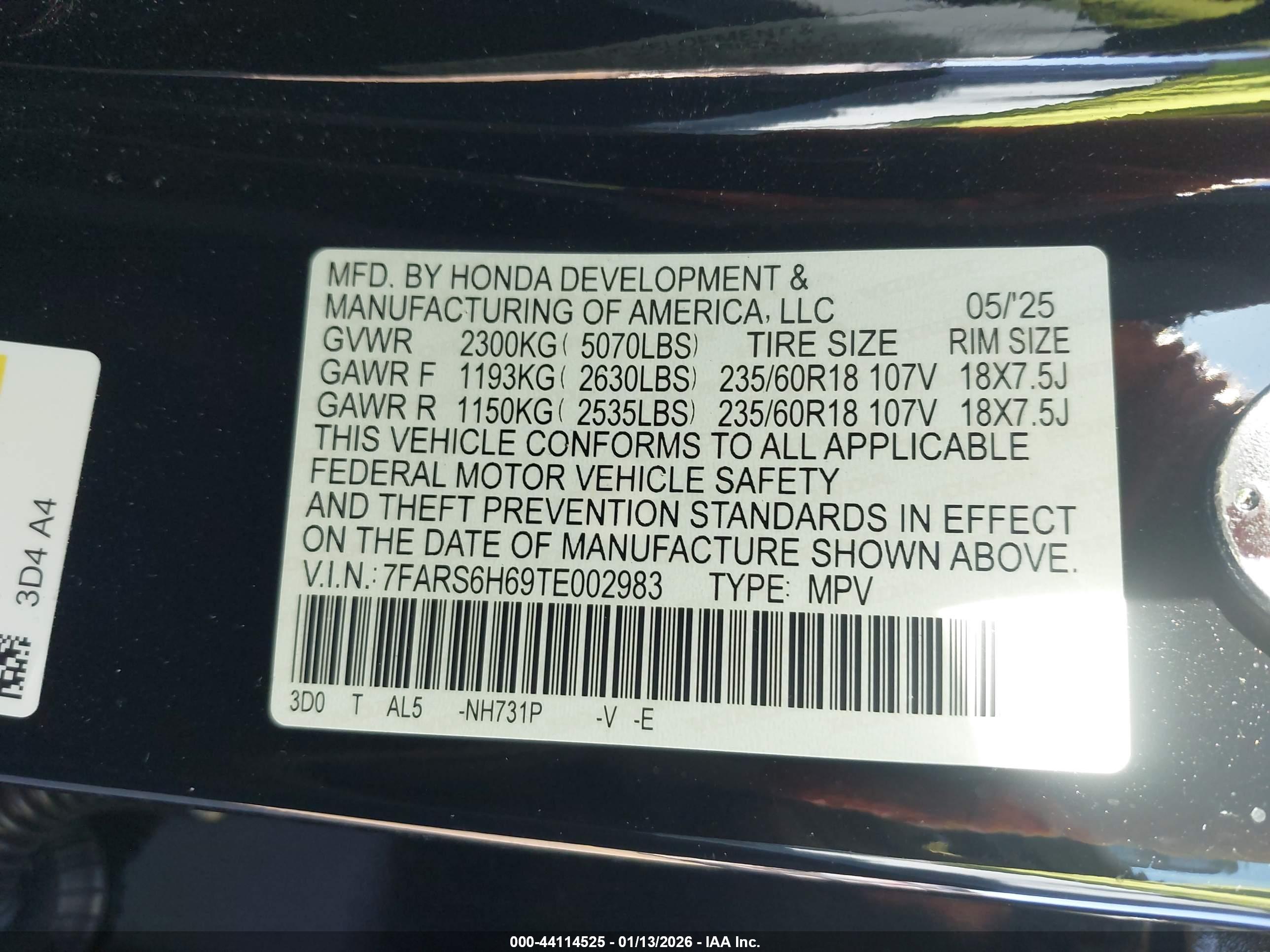 HONDA CR-V image 9