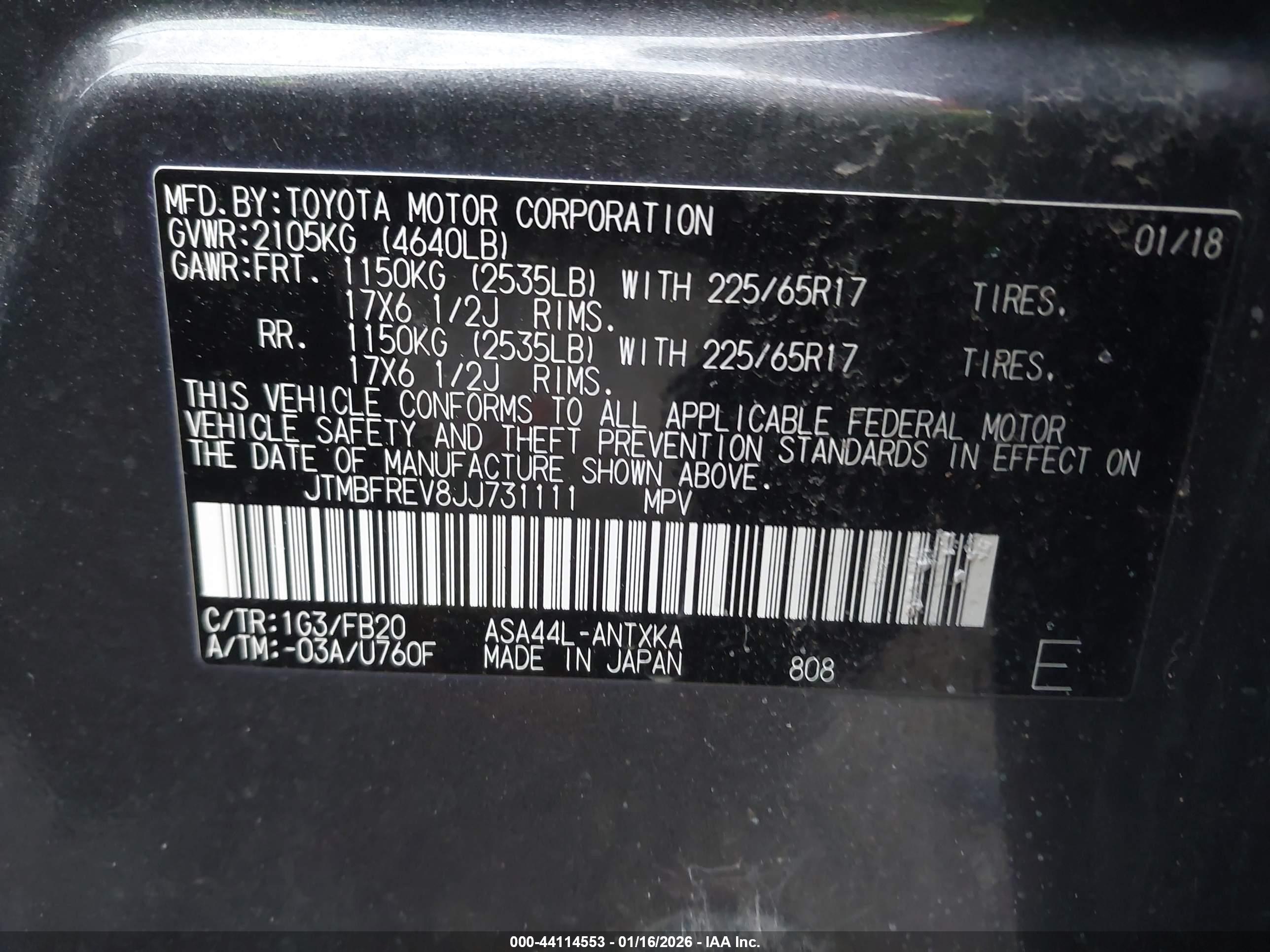 TOYOTA RAV4 image 9