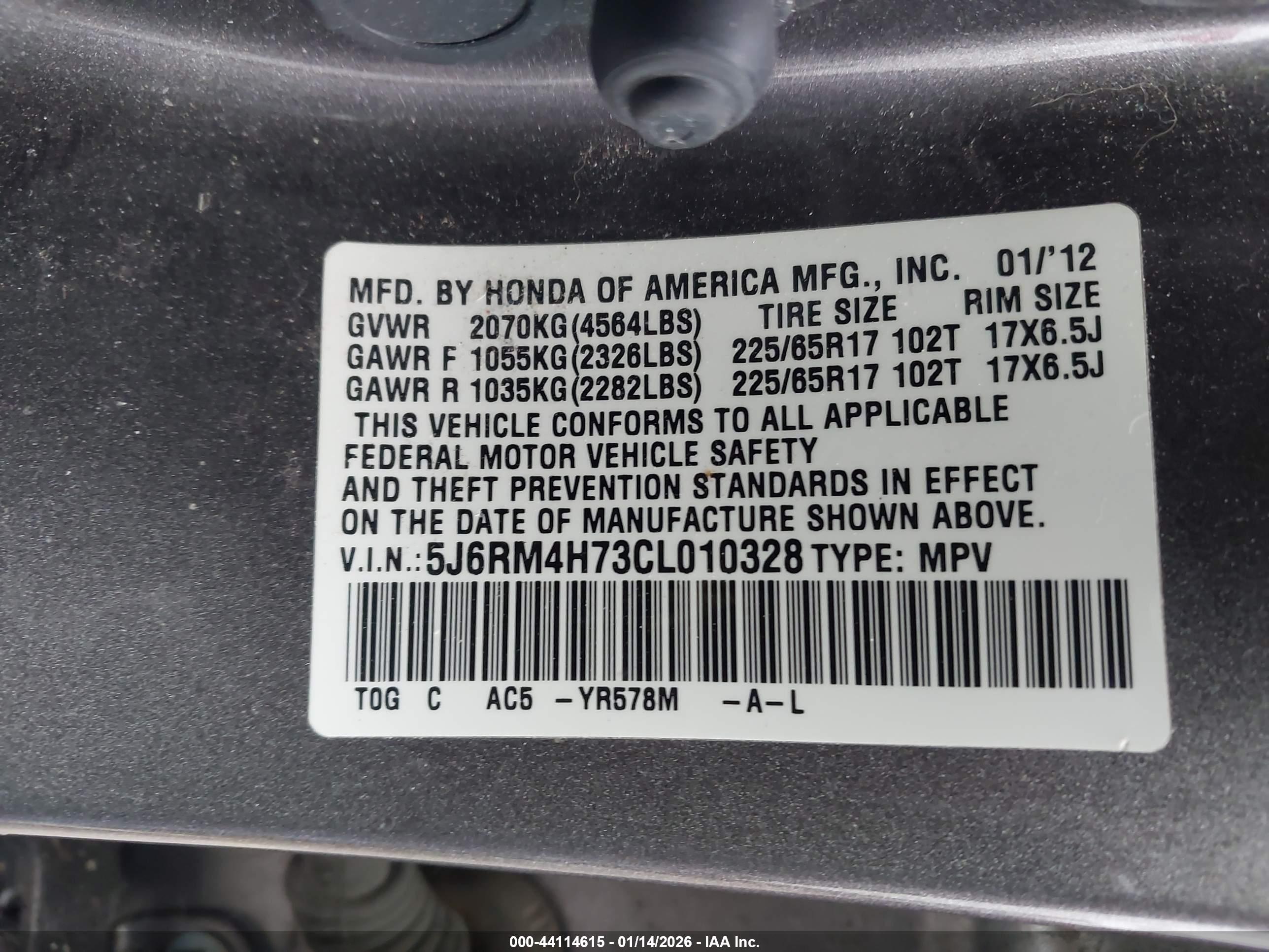 HONDA CR-V image 9