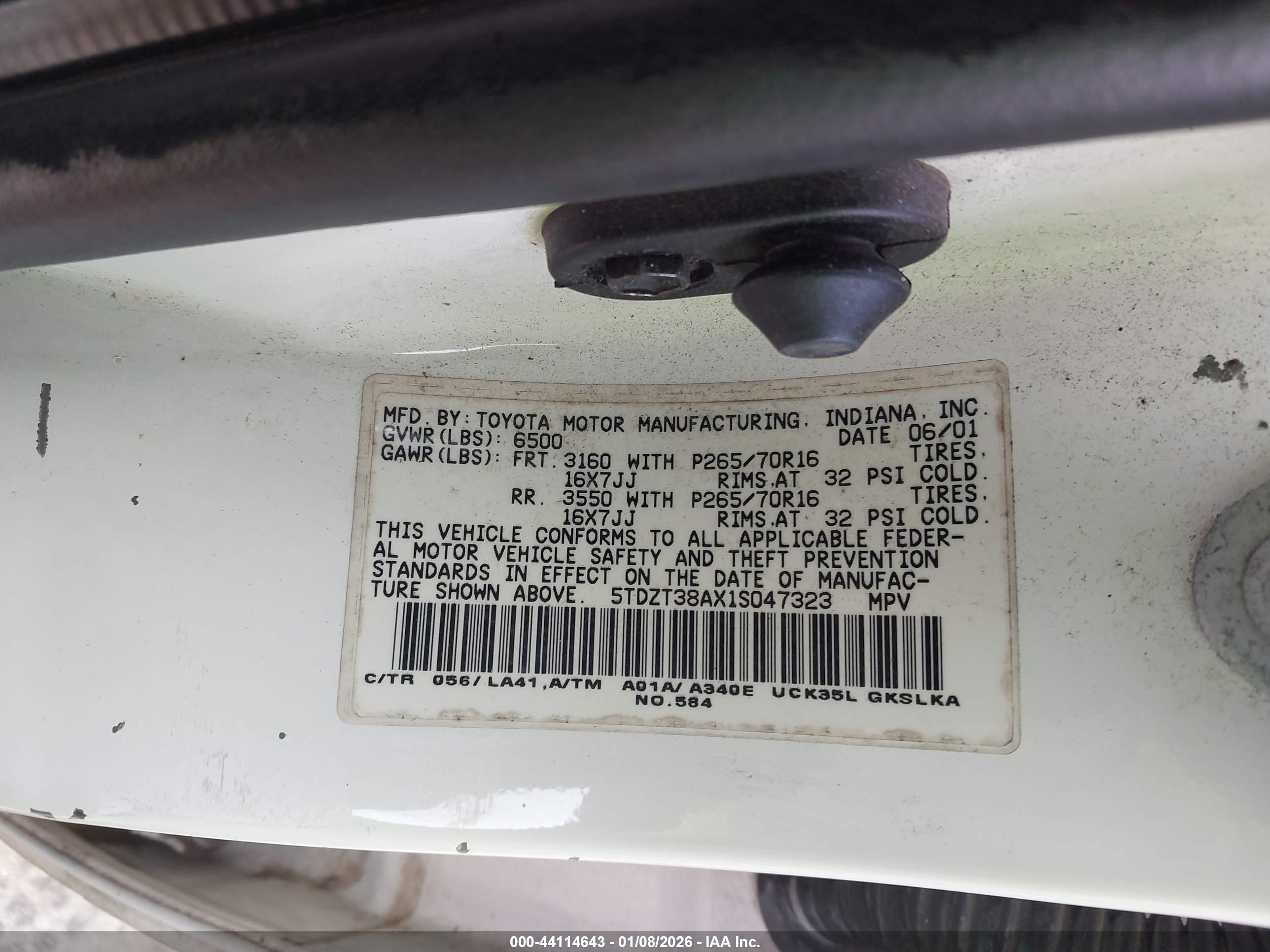 TOYOTA SEQUOIA image 9