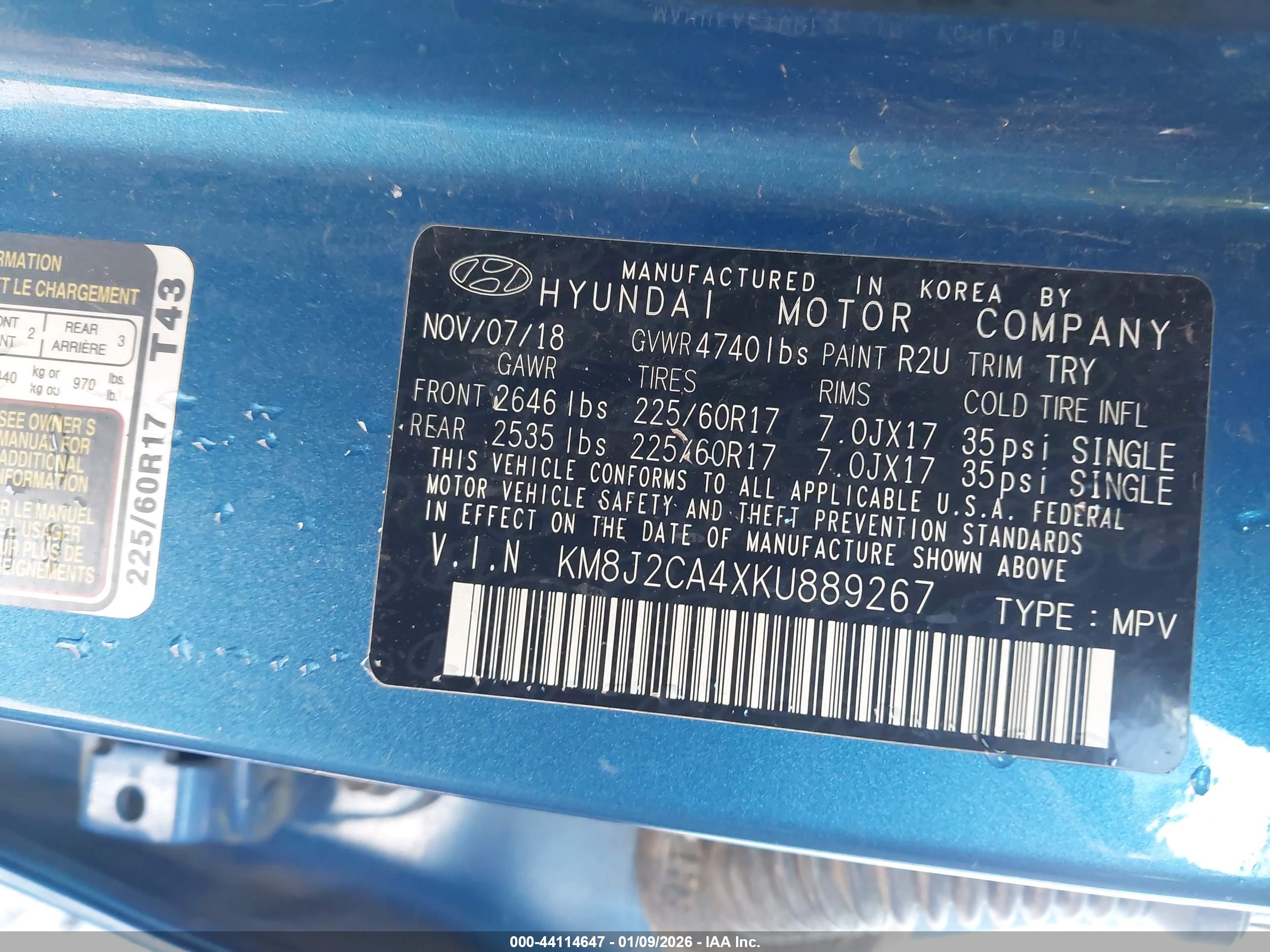 HYUNDAI TUCSON image 9