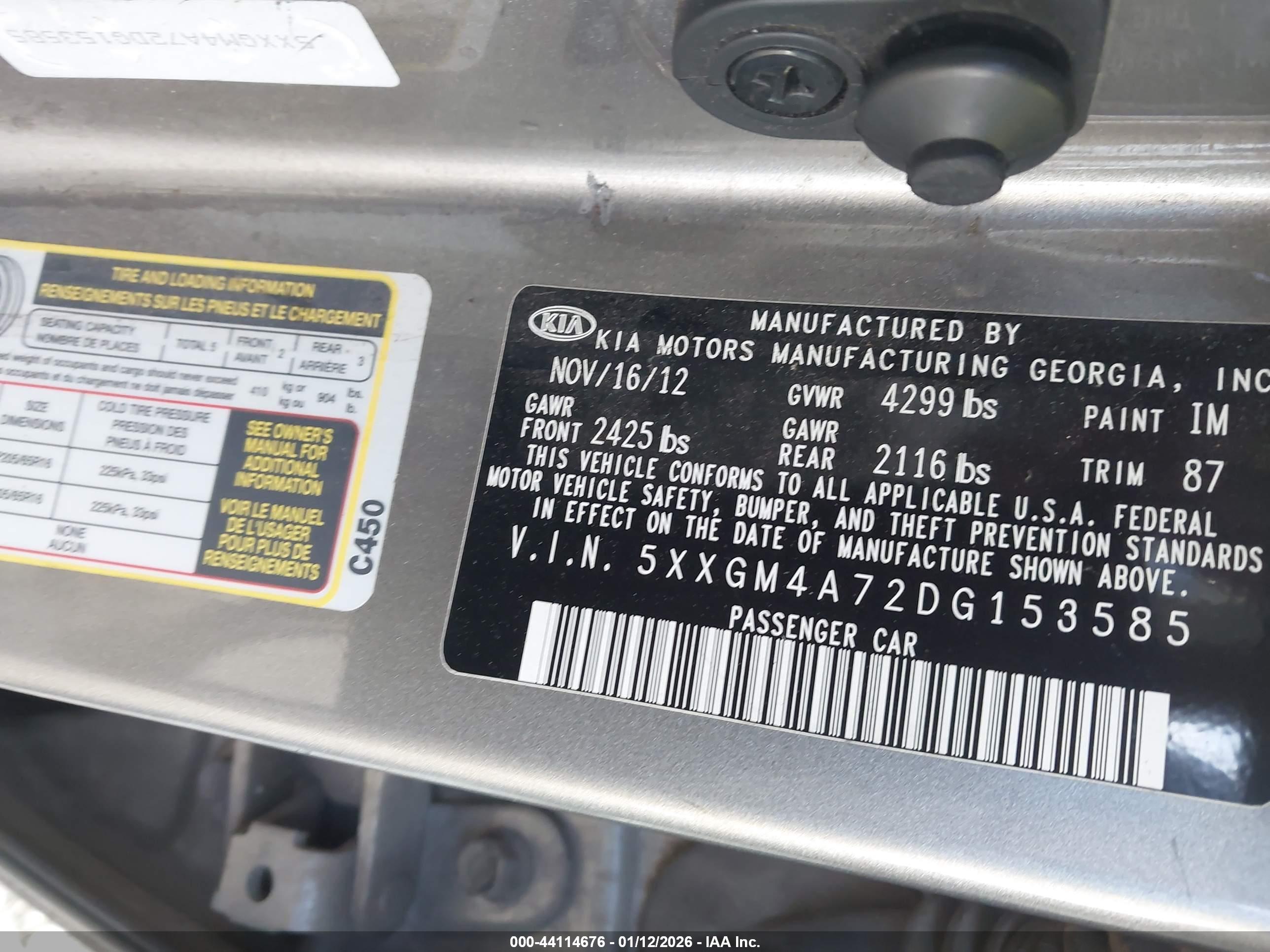KIA OPTIMA image 9