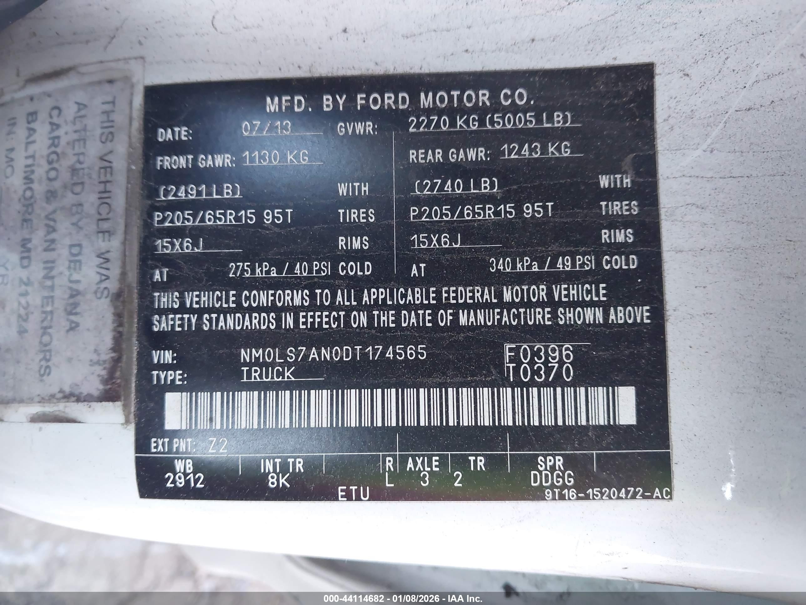 FORD TRANSIT image 9