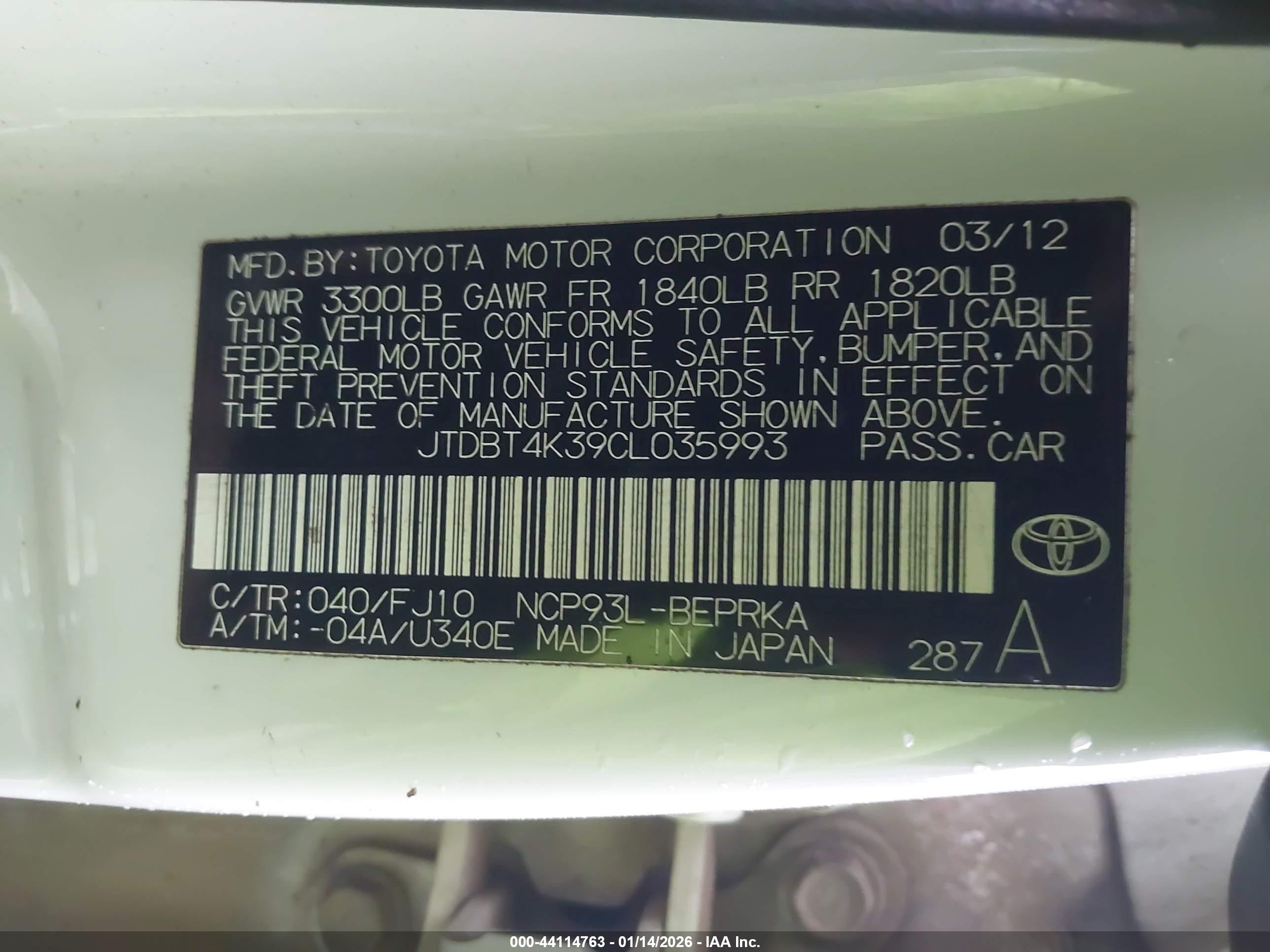 TOYOTA YARIS image 9