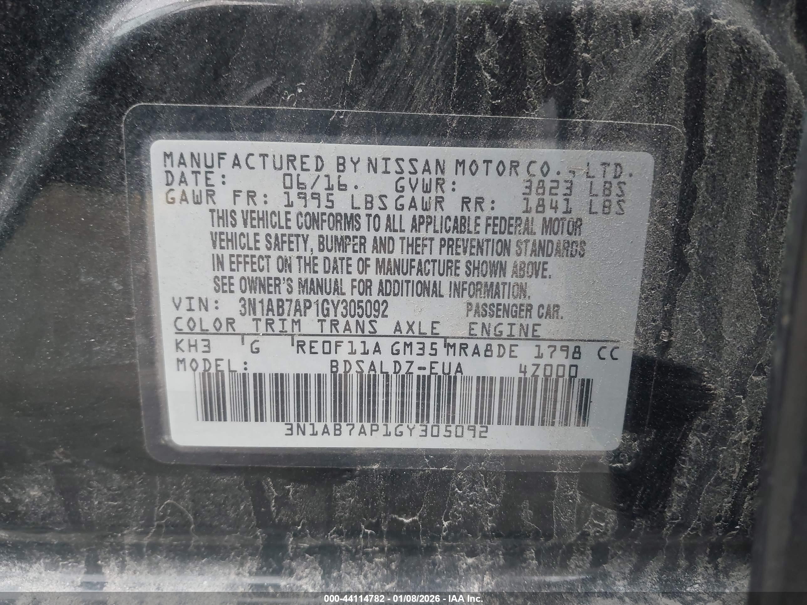 NISSAN SENTRA image 9