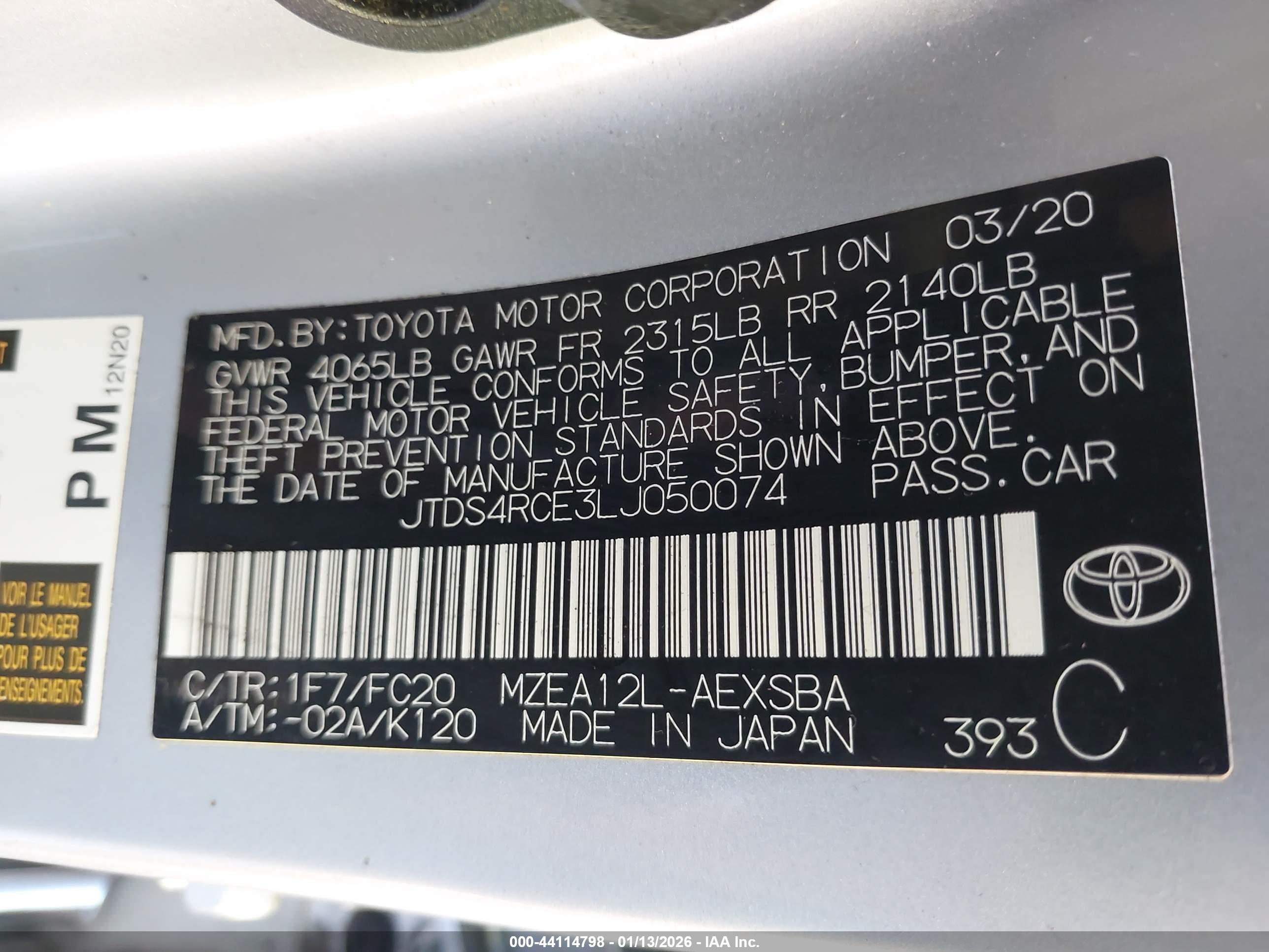 TOYOTA COROLLA image 9