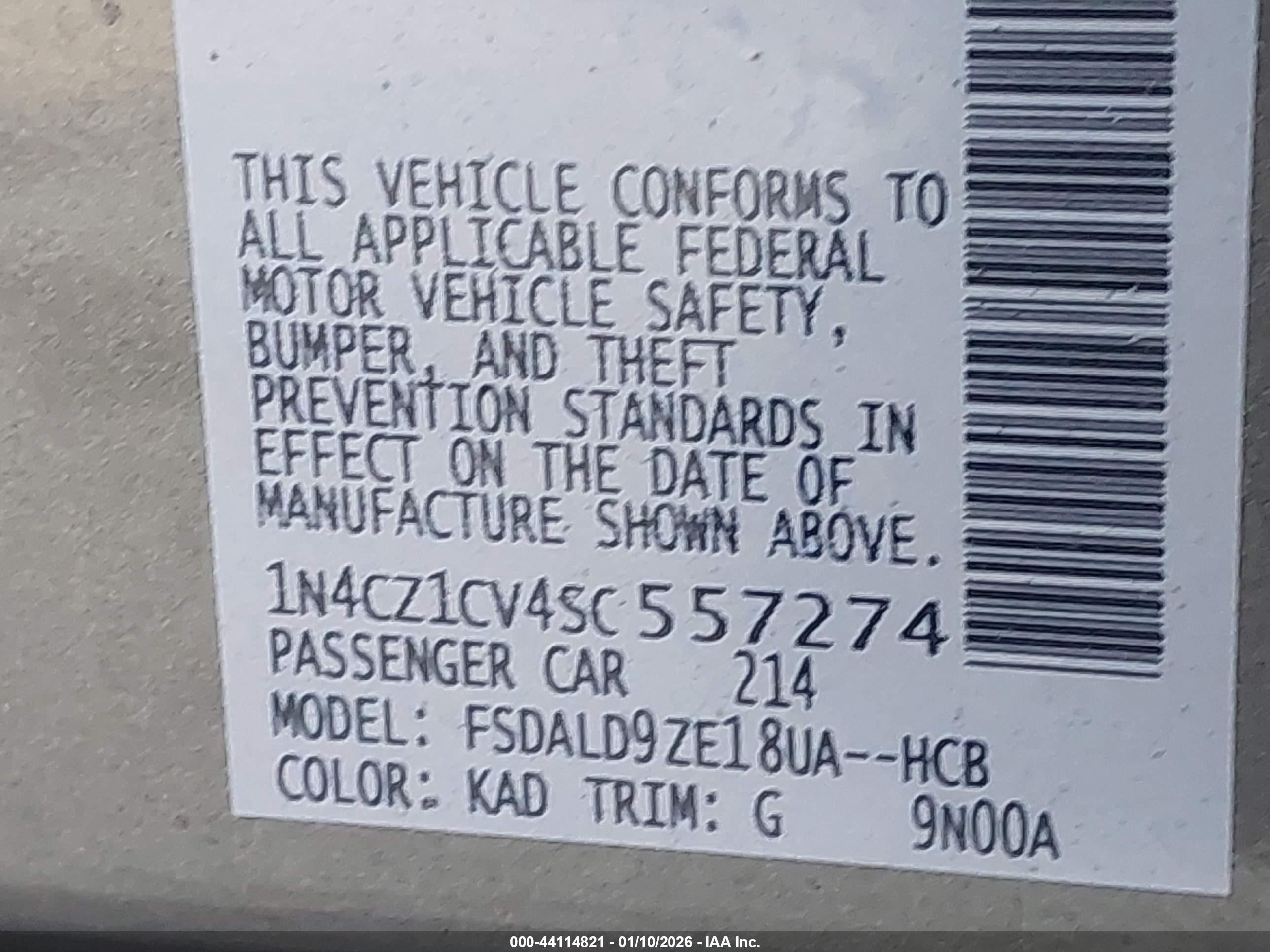 NISSAN LEAF image 9