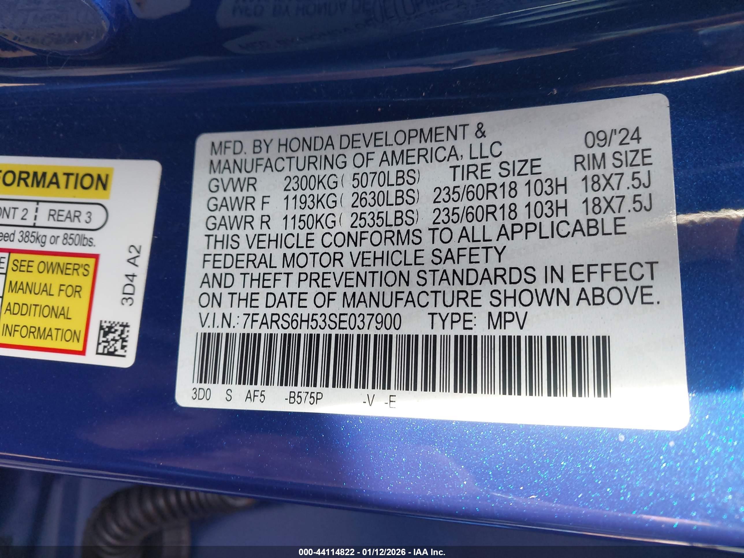 HONDA CR-V image 9