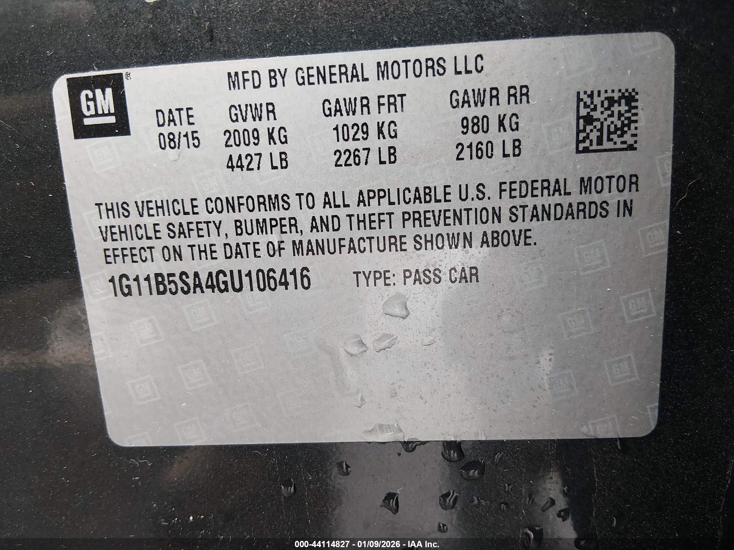 CHEVROLET MALIBU image 9