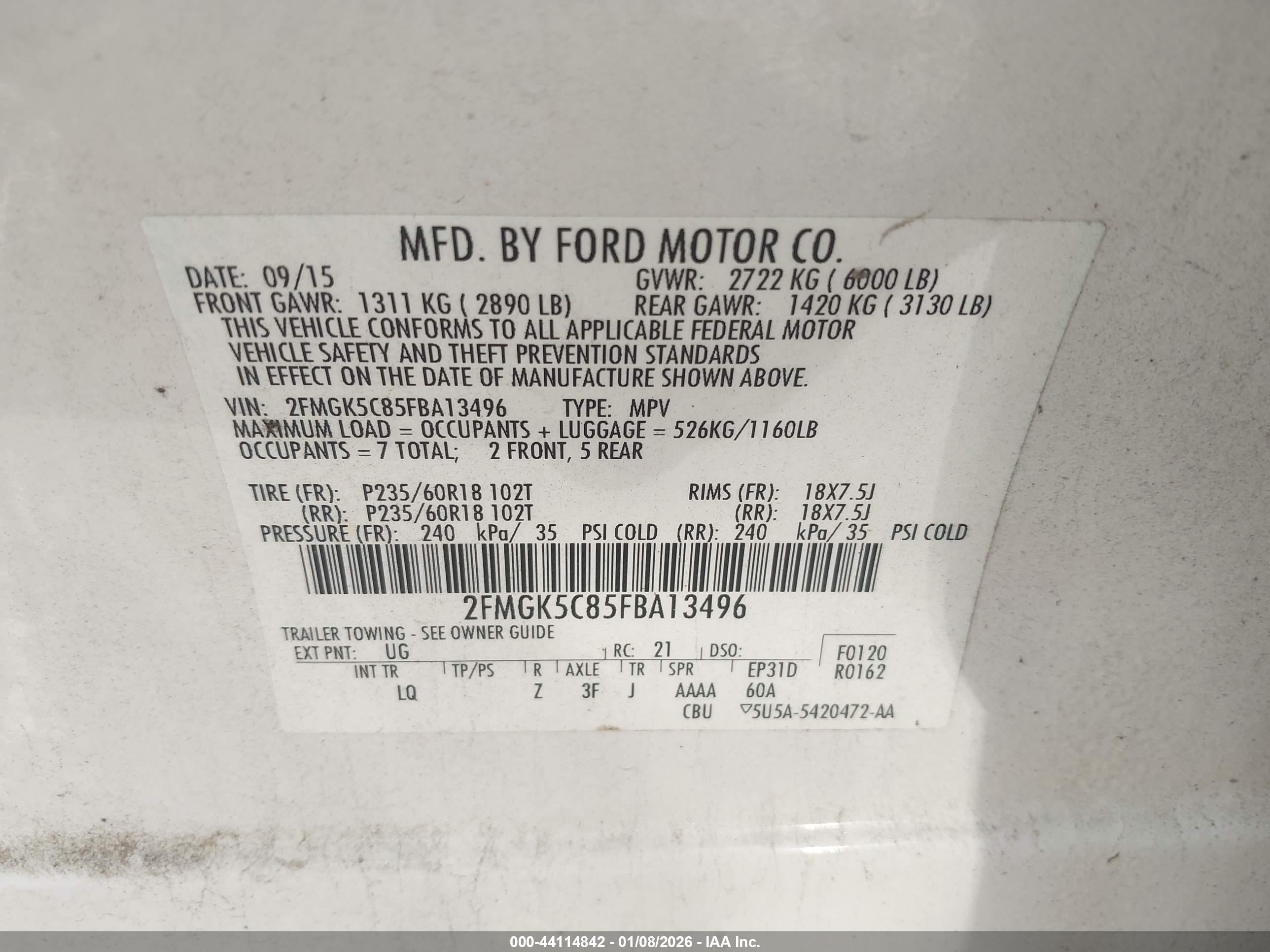 FORD FLEX image 9