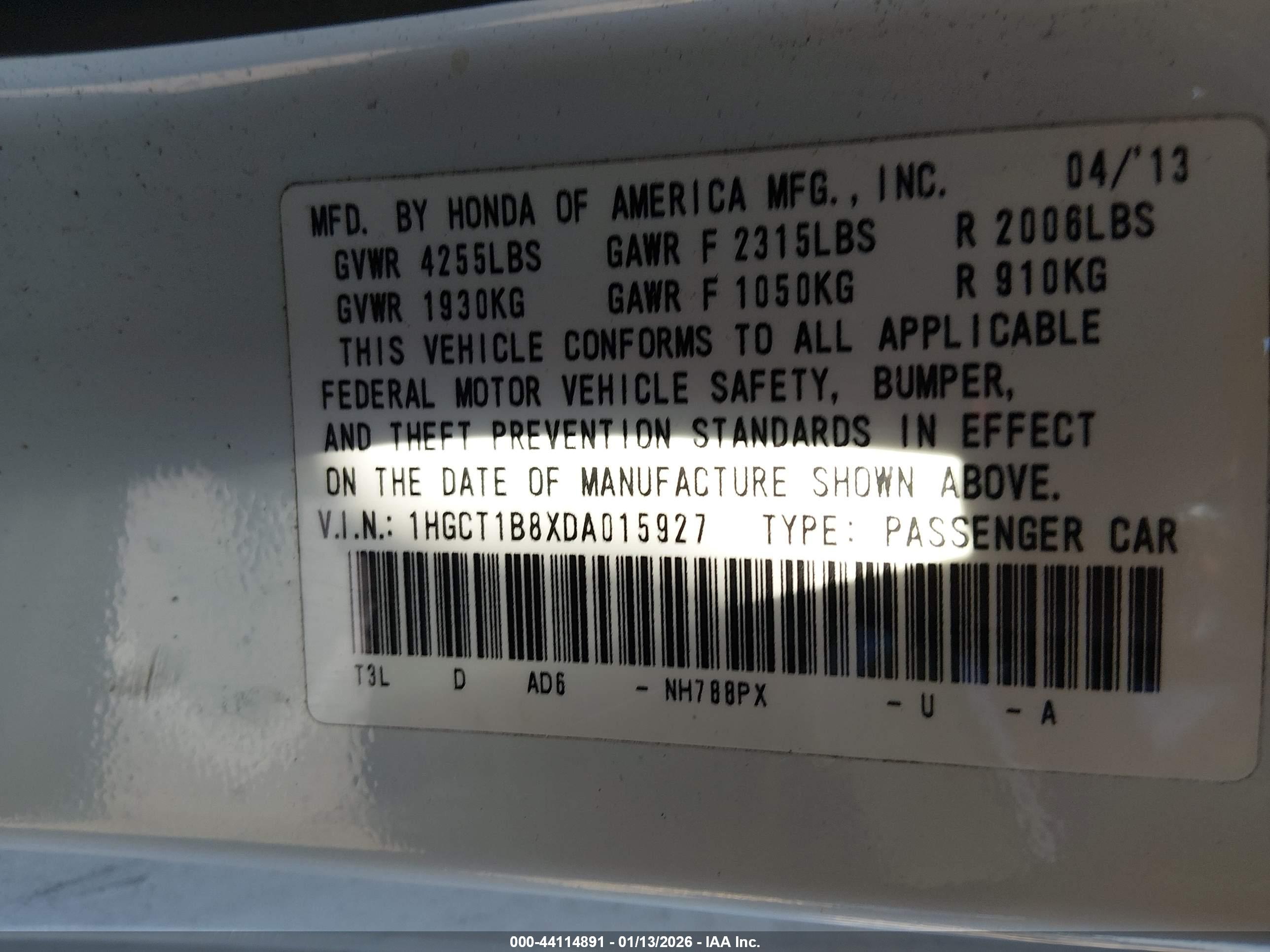 HONDA ACCORD image 9