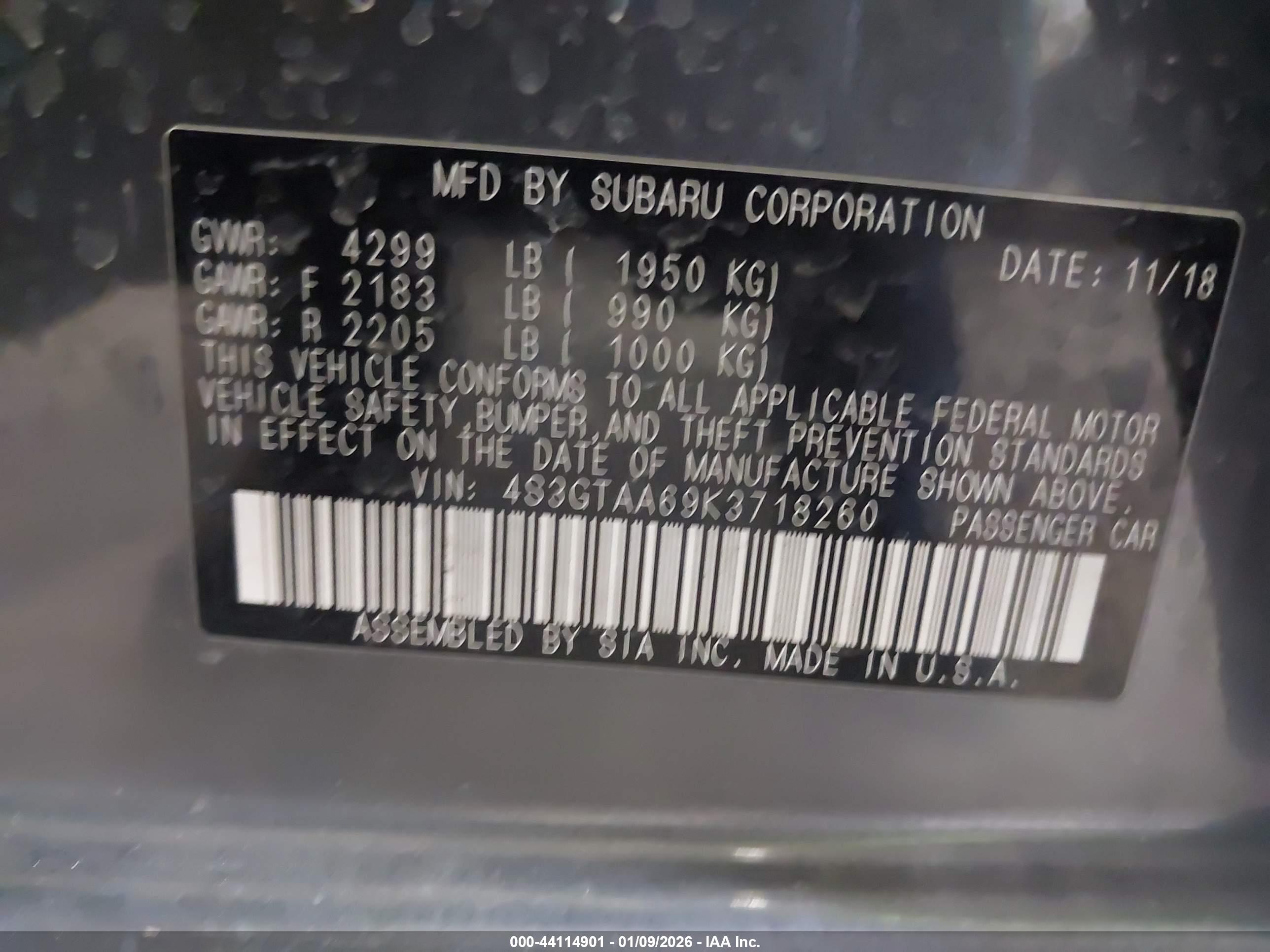 SUBARU IMPREZA image 9