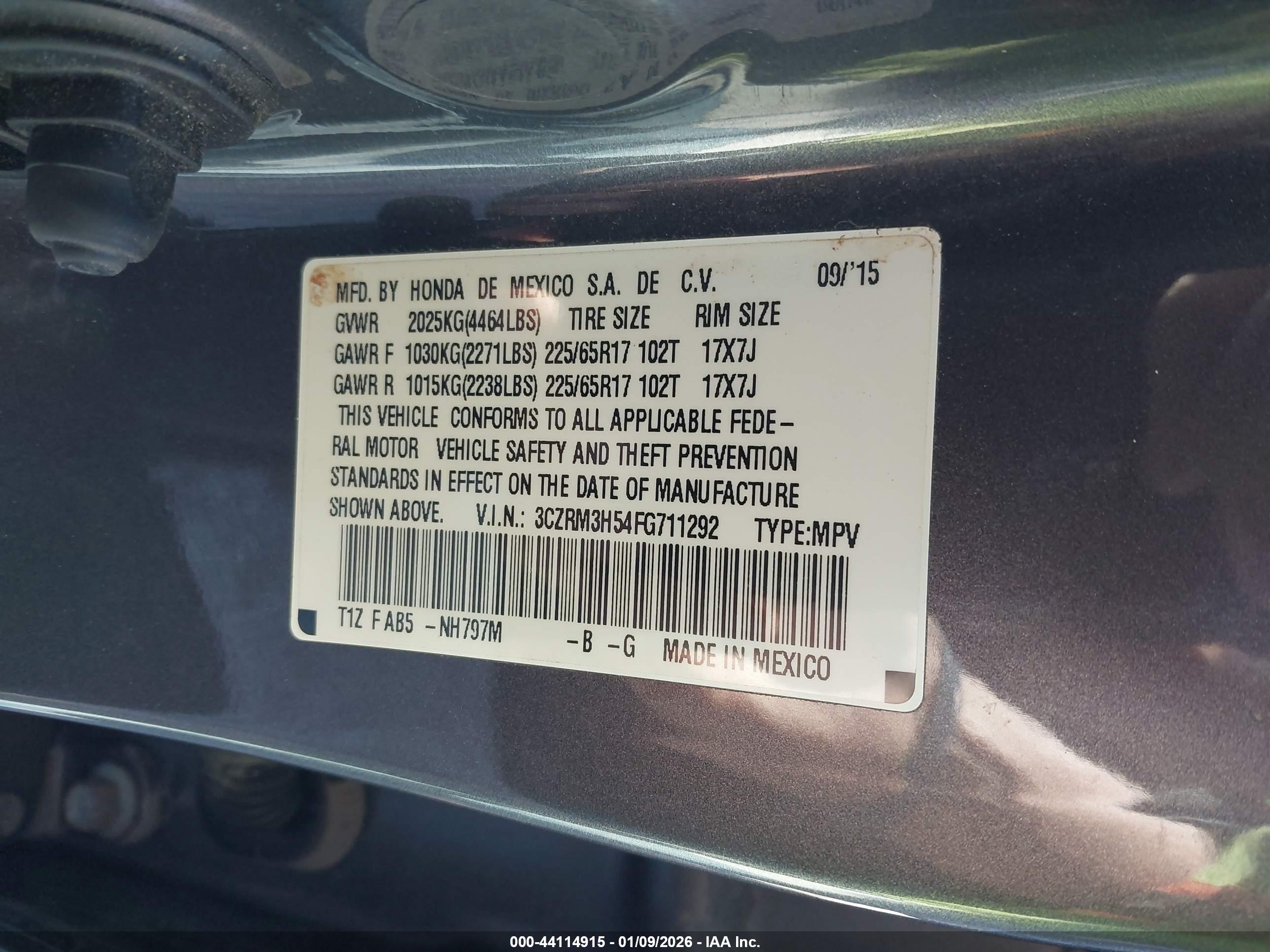 HONDA CR-V image 9