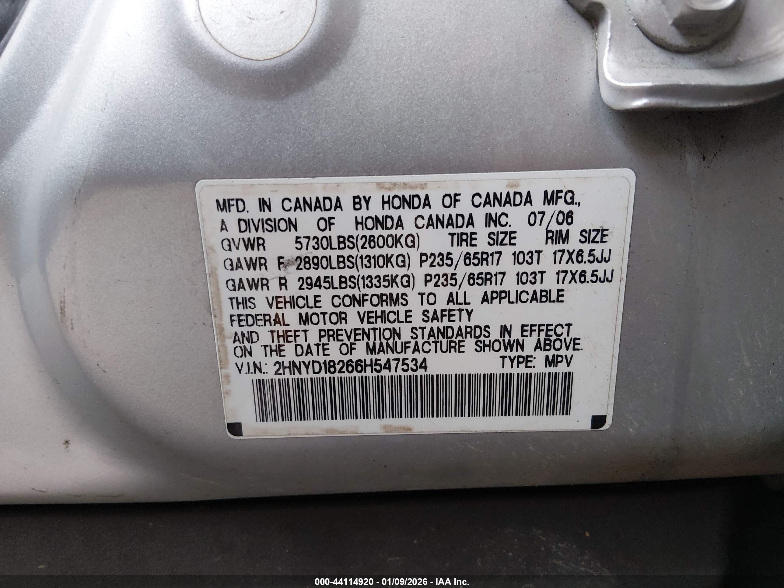 ACURA MDX image 9