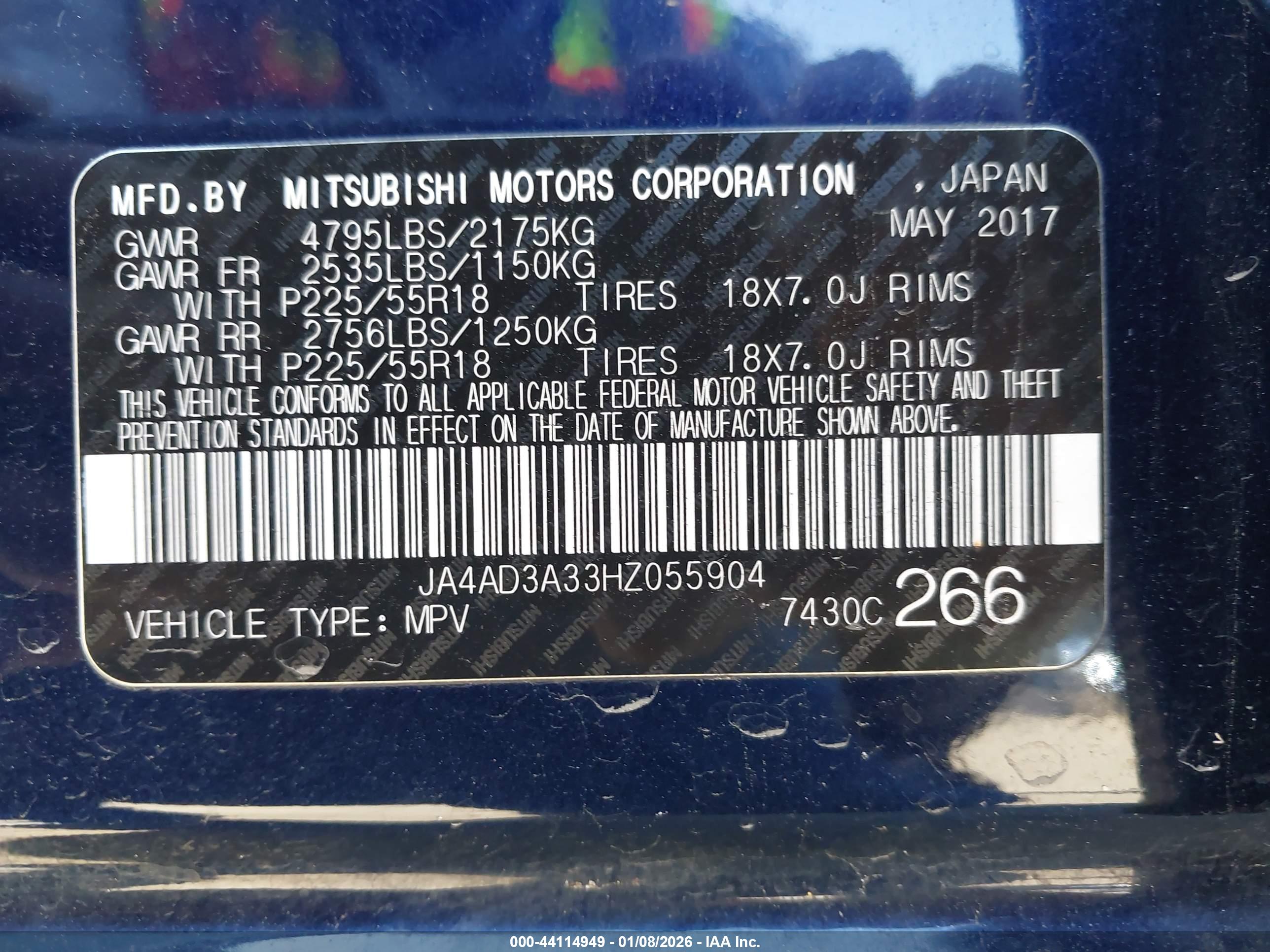 MITSUBISHI OUTLANDER image 9