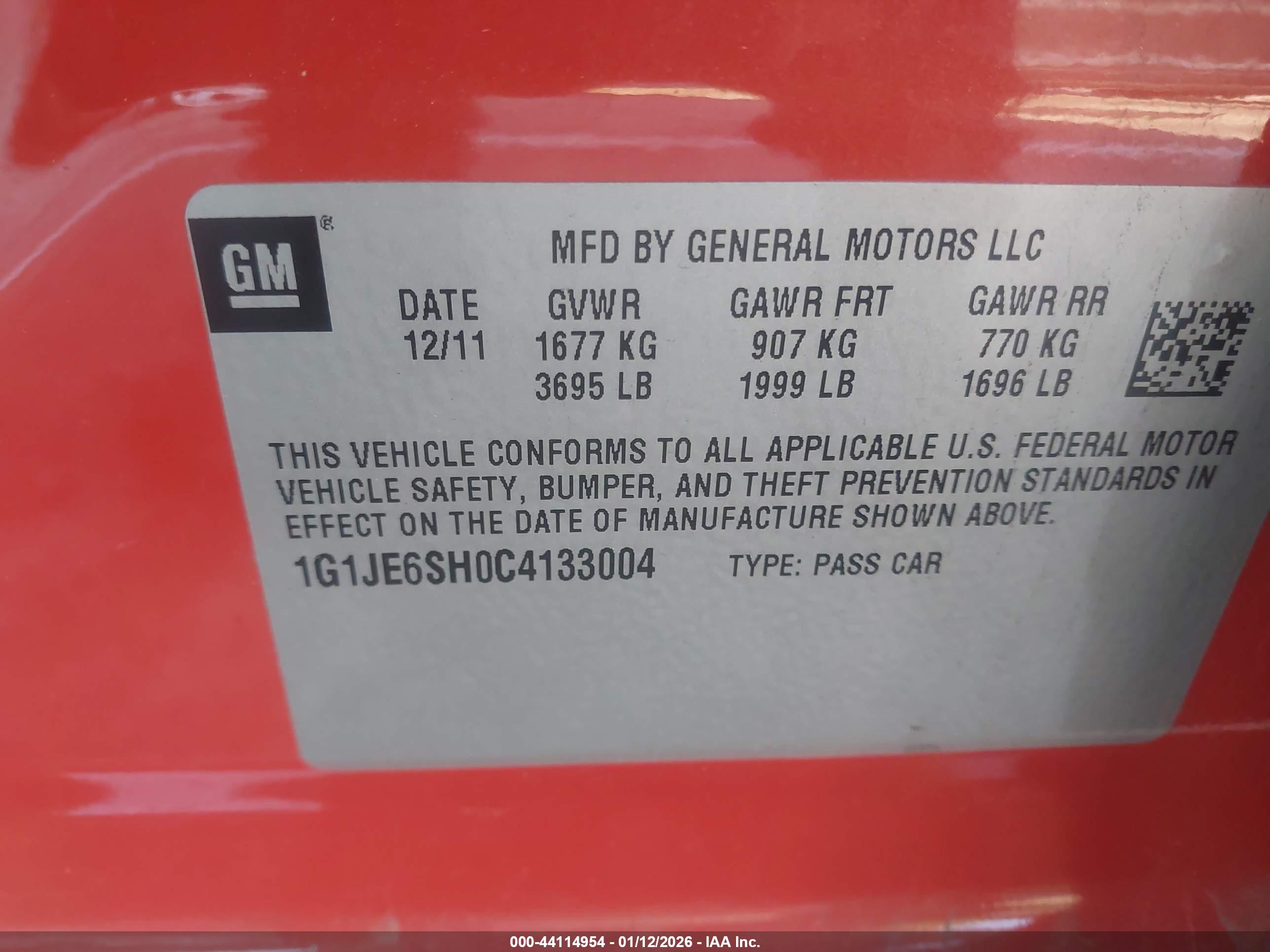 CHEVROLET SONIC image 9
